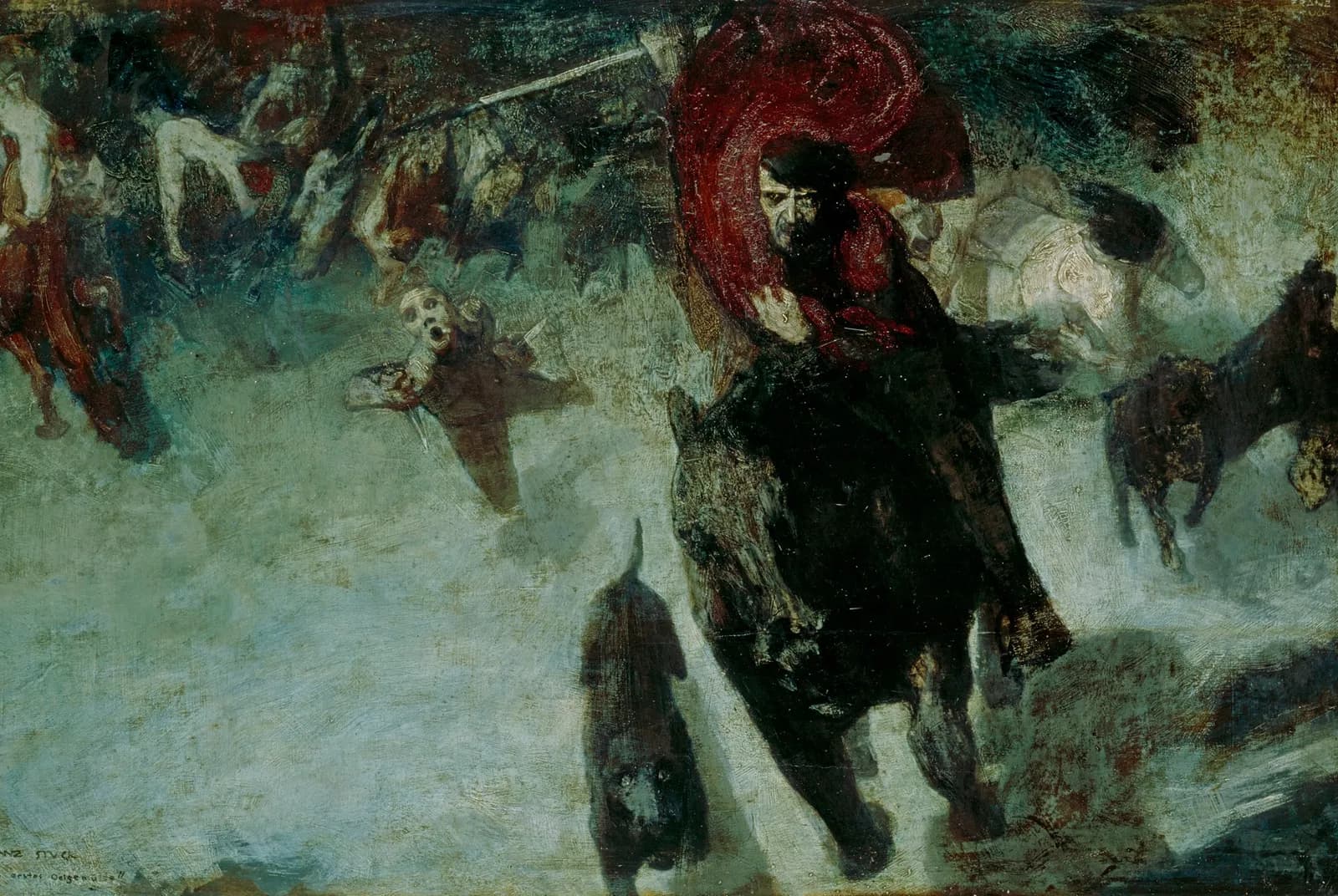 De wilde jacht – Franz von Stuck