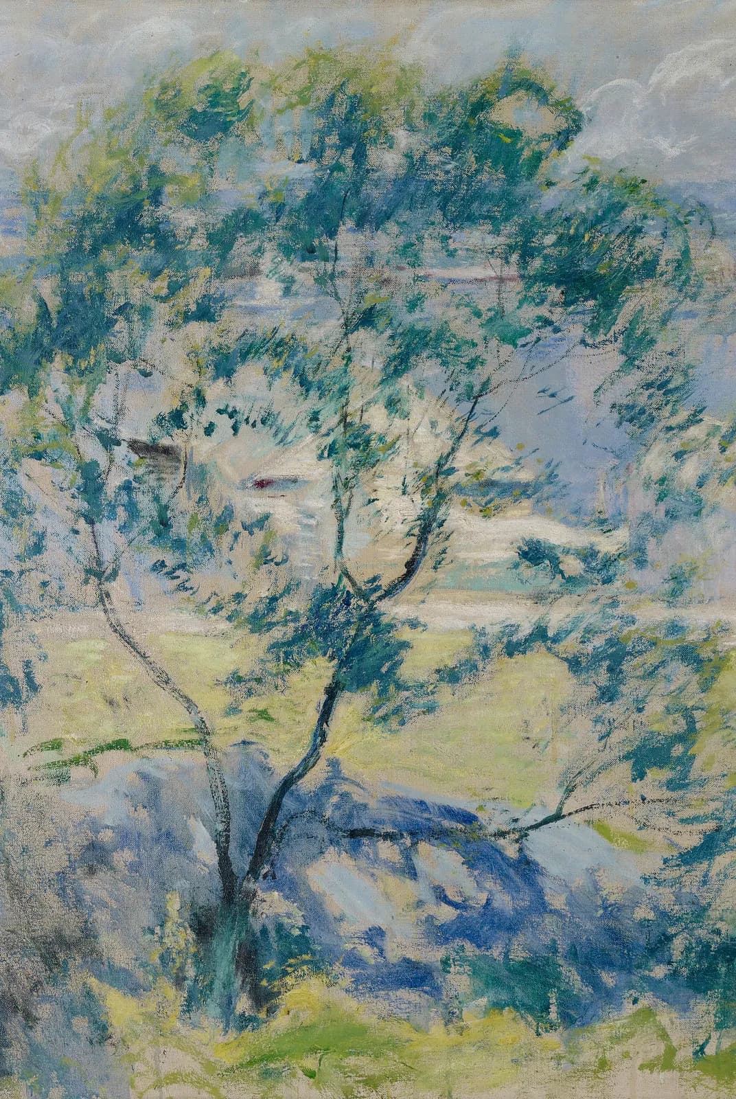 De wilde kersenboom – John Twachtman