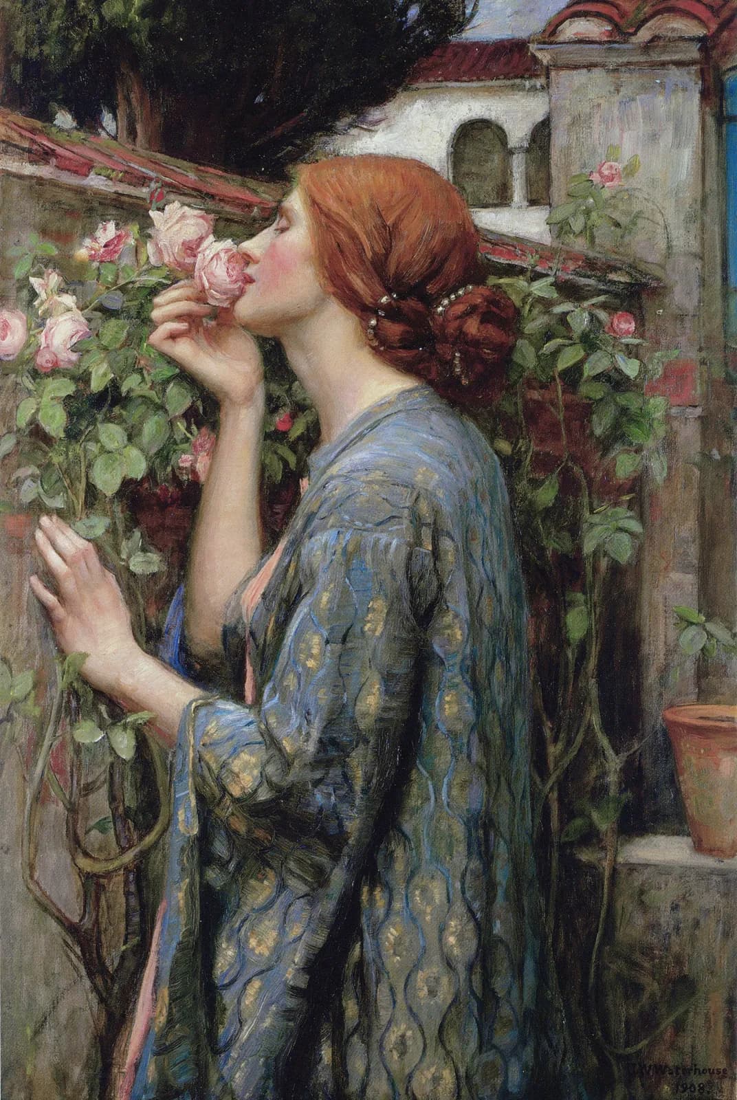 De ziel van de roos – John William Waterhouse