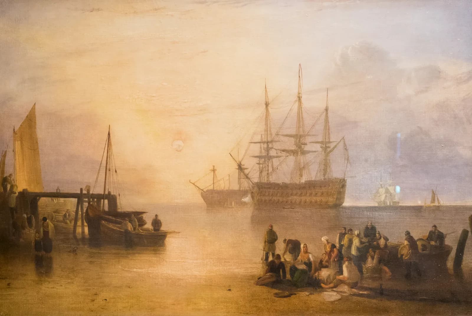 De zon breekt door de nevel – J.M.W. Turner