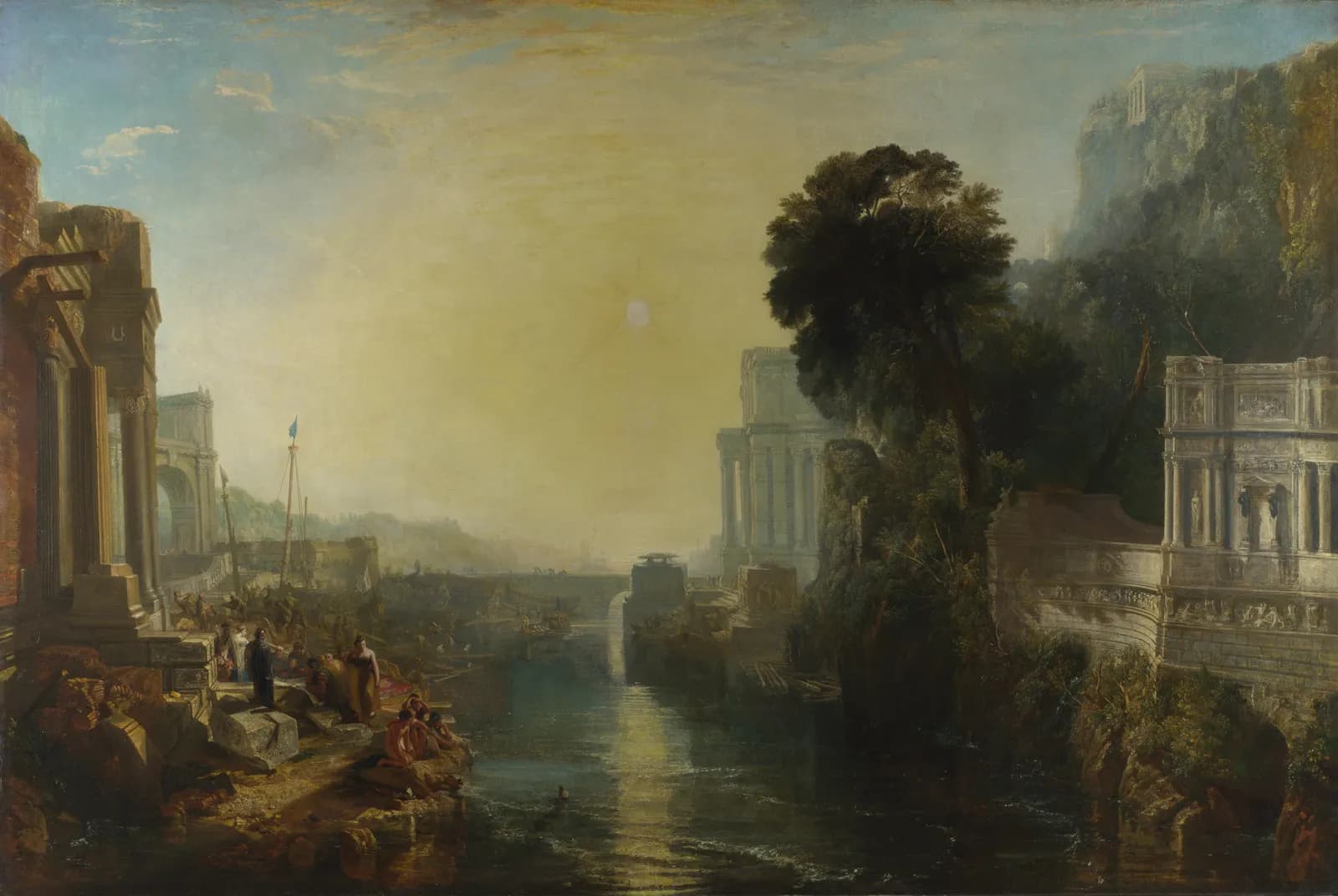 Dido bouwt Carthago – J.M.W. Turner