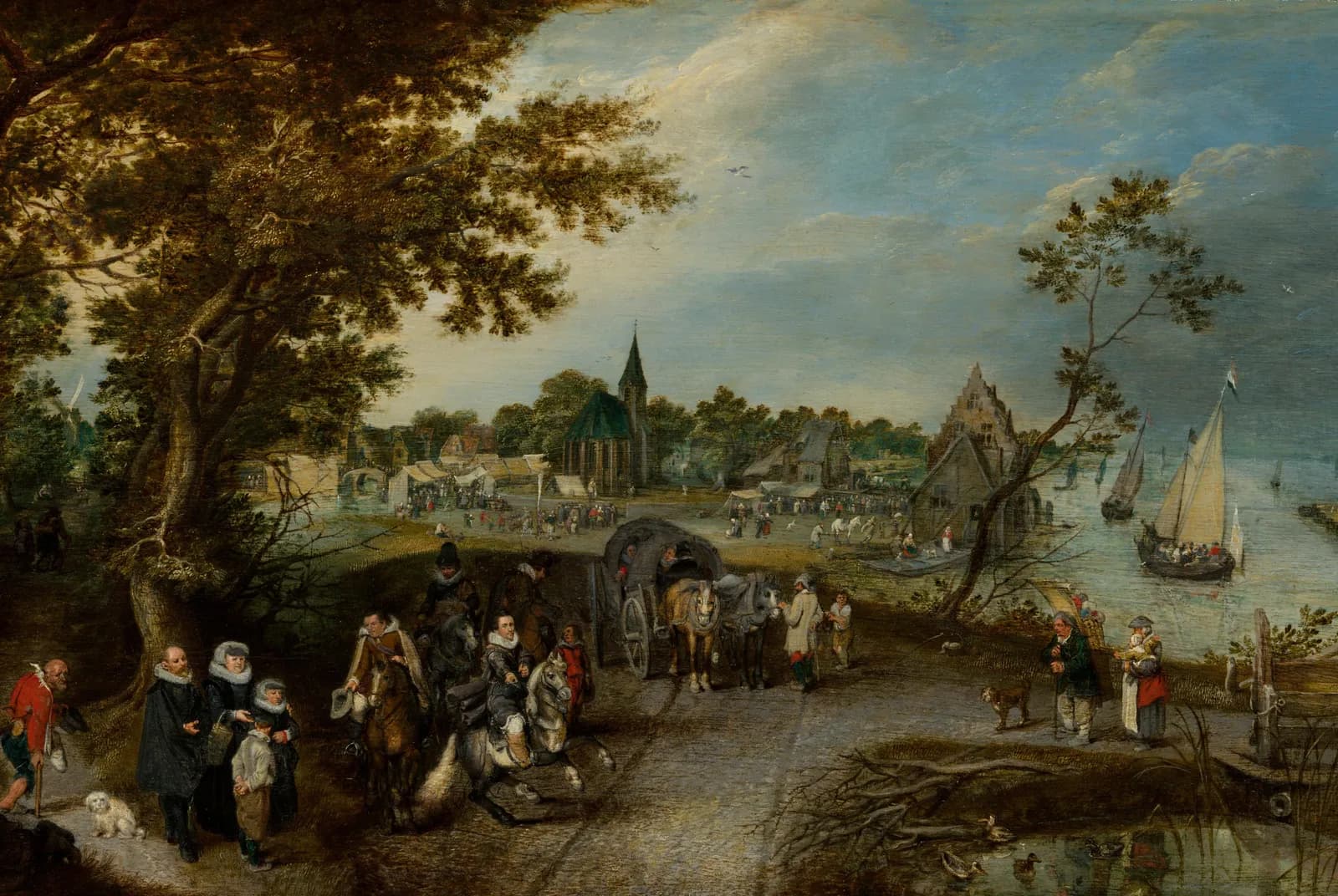 Dorpskermis – Adriaen Pietersz van de Venne