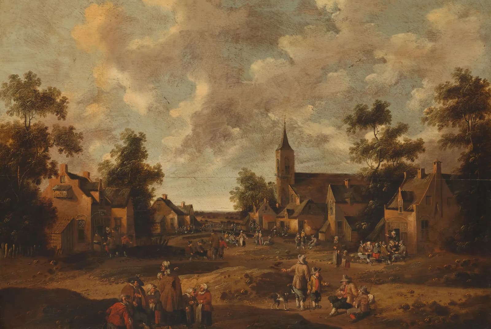Dorpsstraat – Cornelis Droochsloot