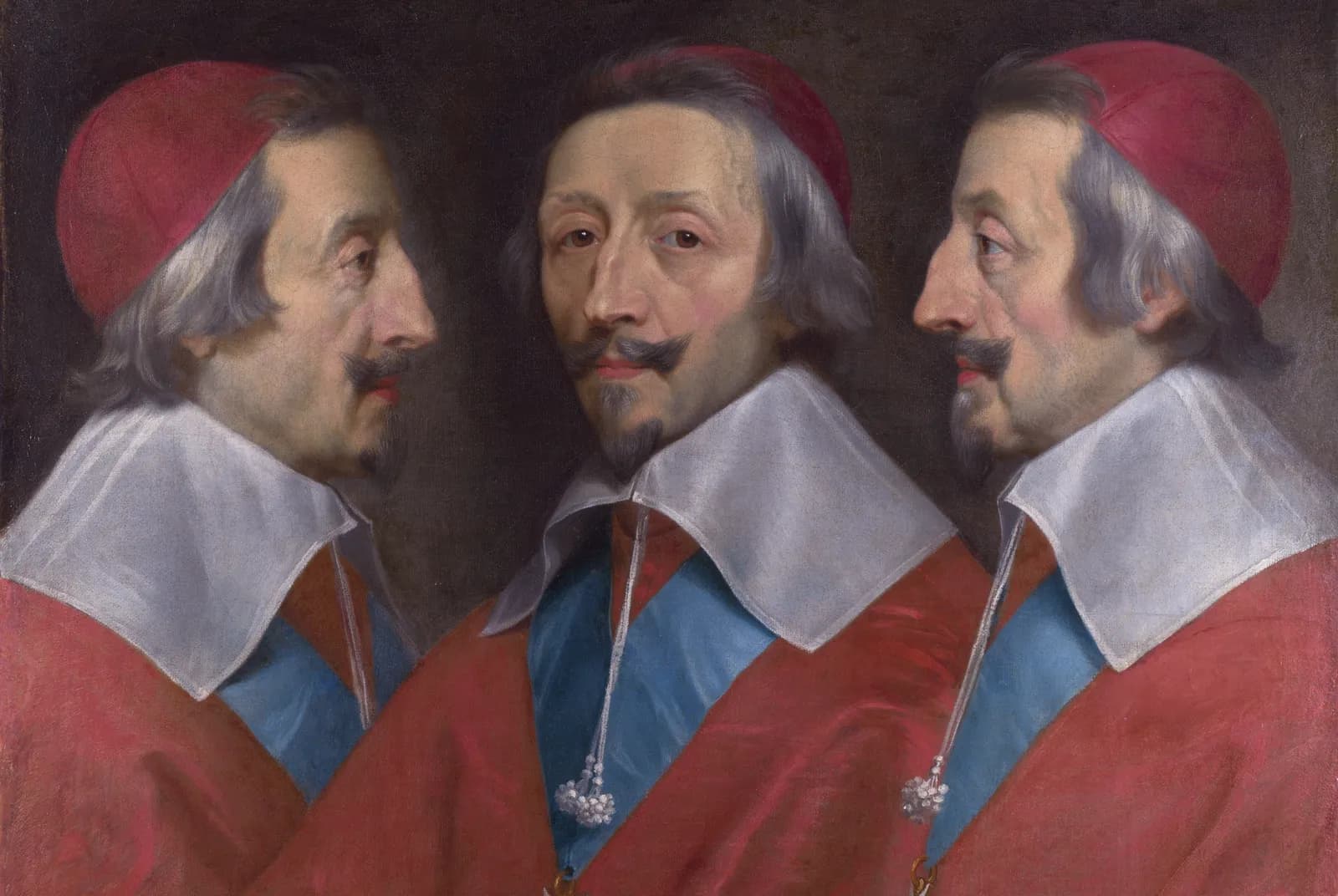 Drievoudig portret van kardinaal Richelieu – Philippe de Champaigne