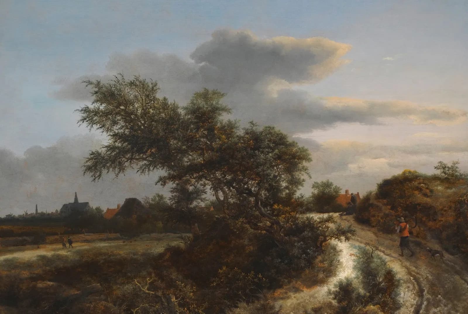 Duinlandschap bij Haarlem – Jacob van Ruisdael