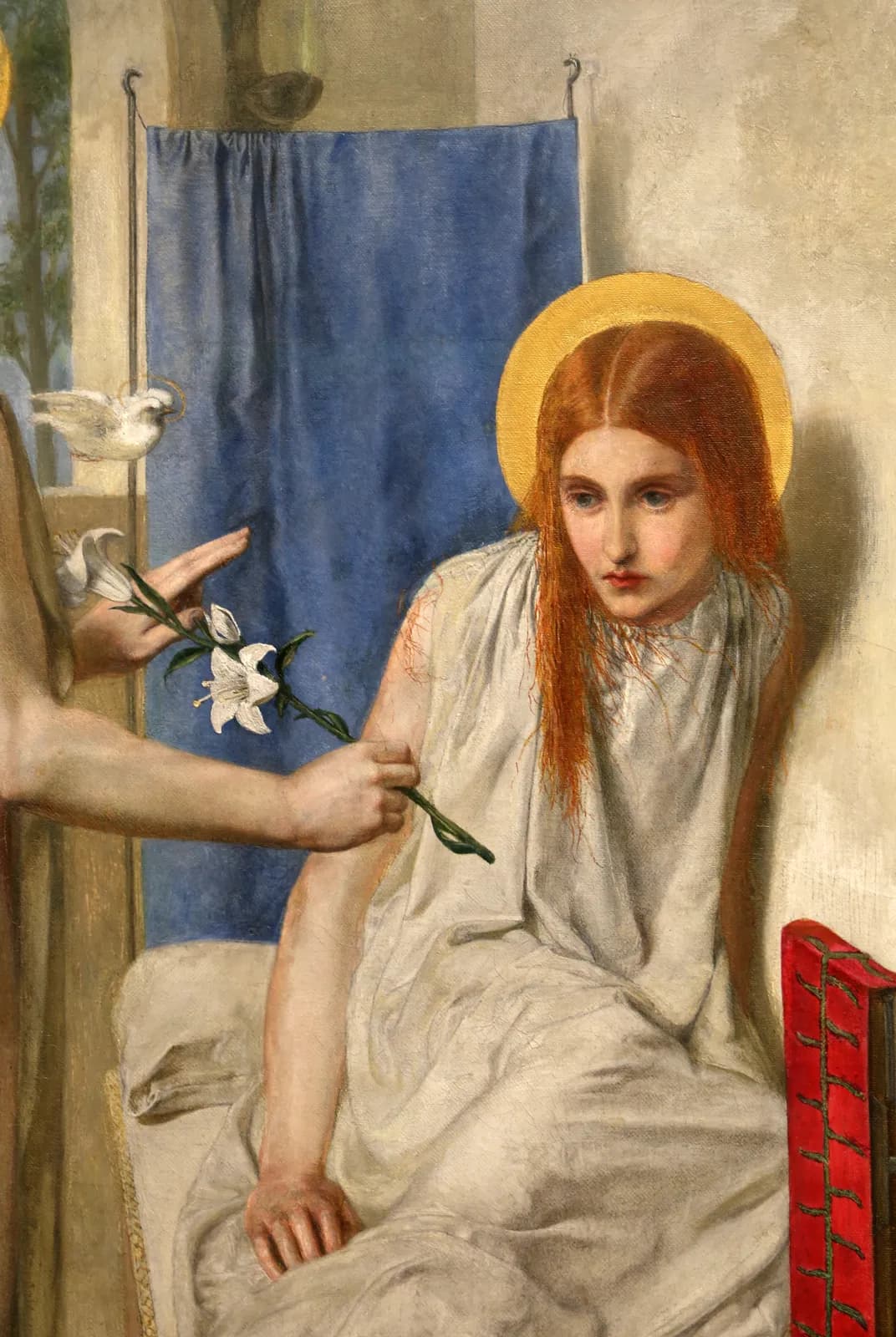 Ecce Ancilla Domini – Dante Gabriel Rossetti