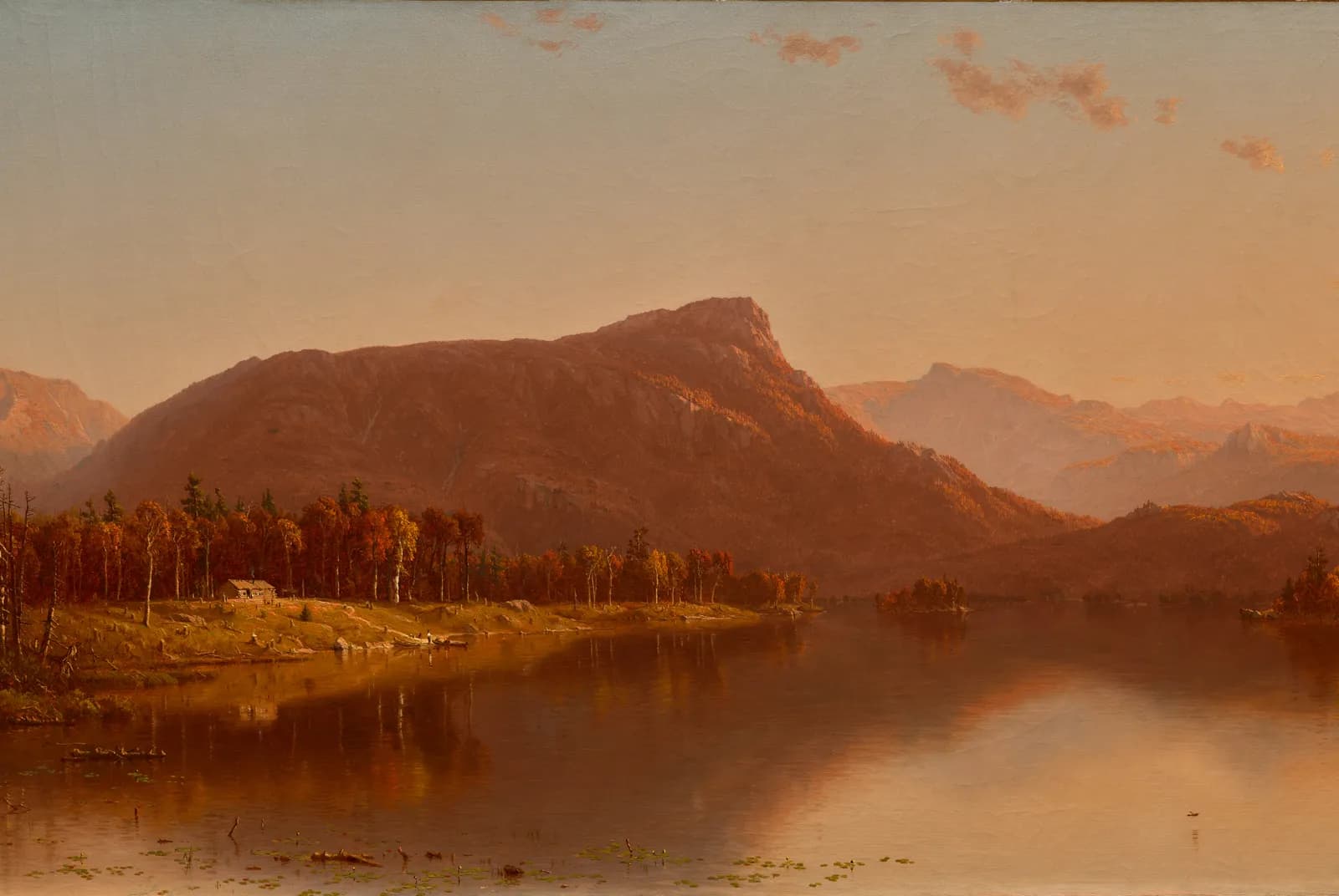 Een huis in de wildernis – Sanford Robinson Gifford