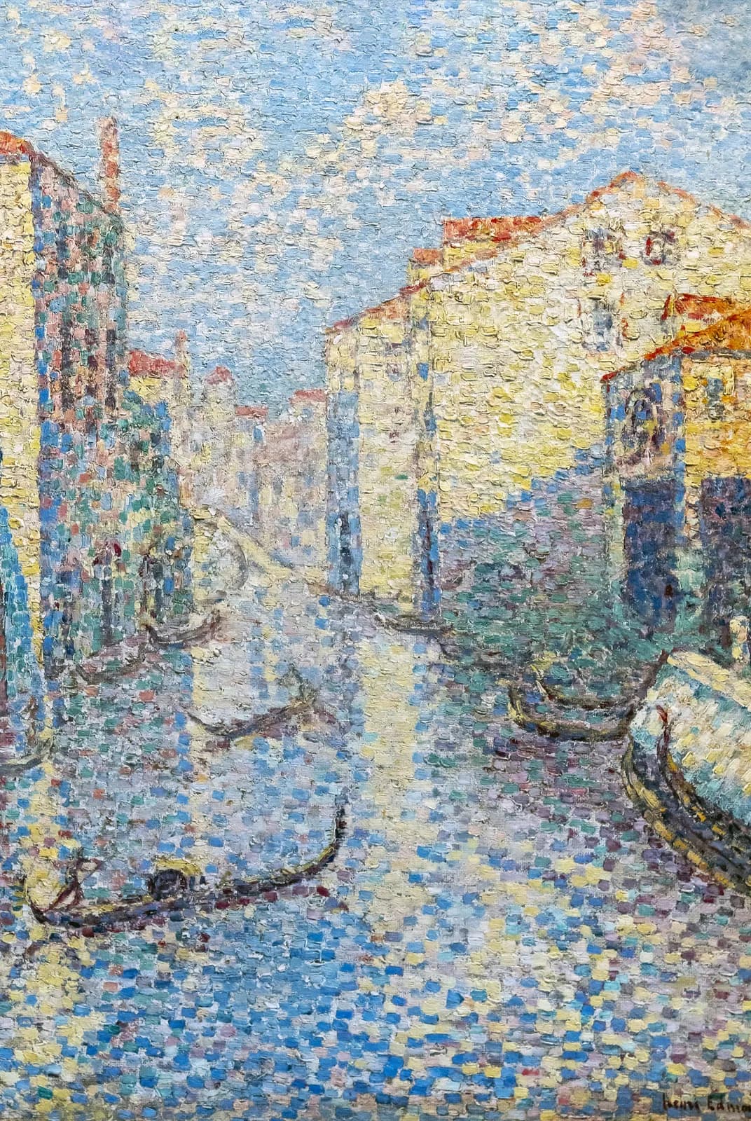 Een kanaal in Venetië – Henri-Edmond Cross