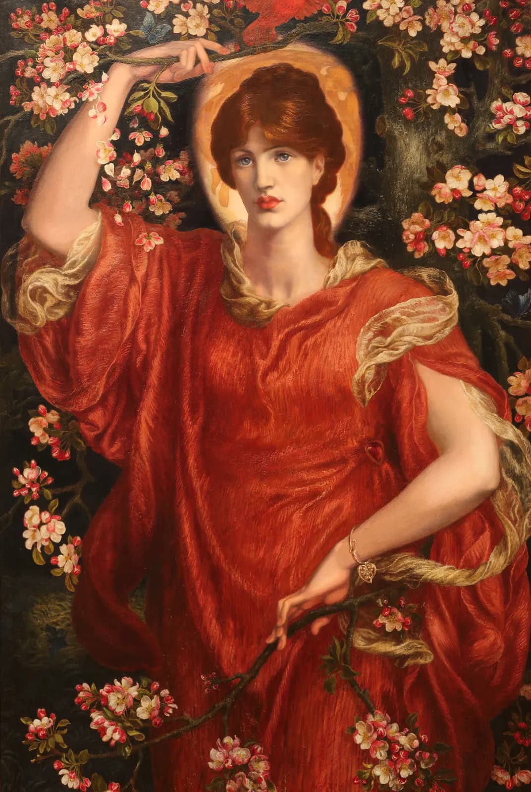 Een visioen van Fiammetta – Dante Gabriel Rossetti
