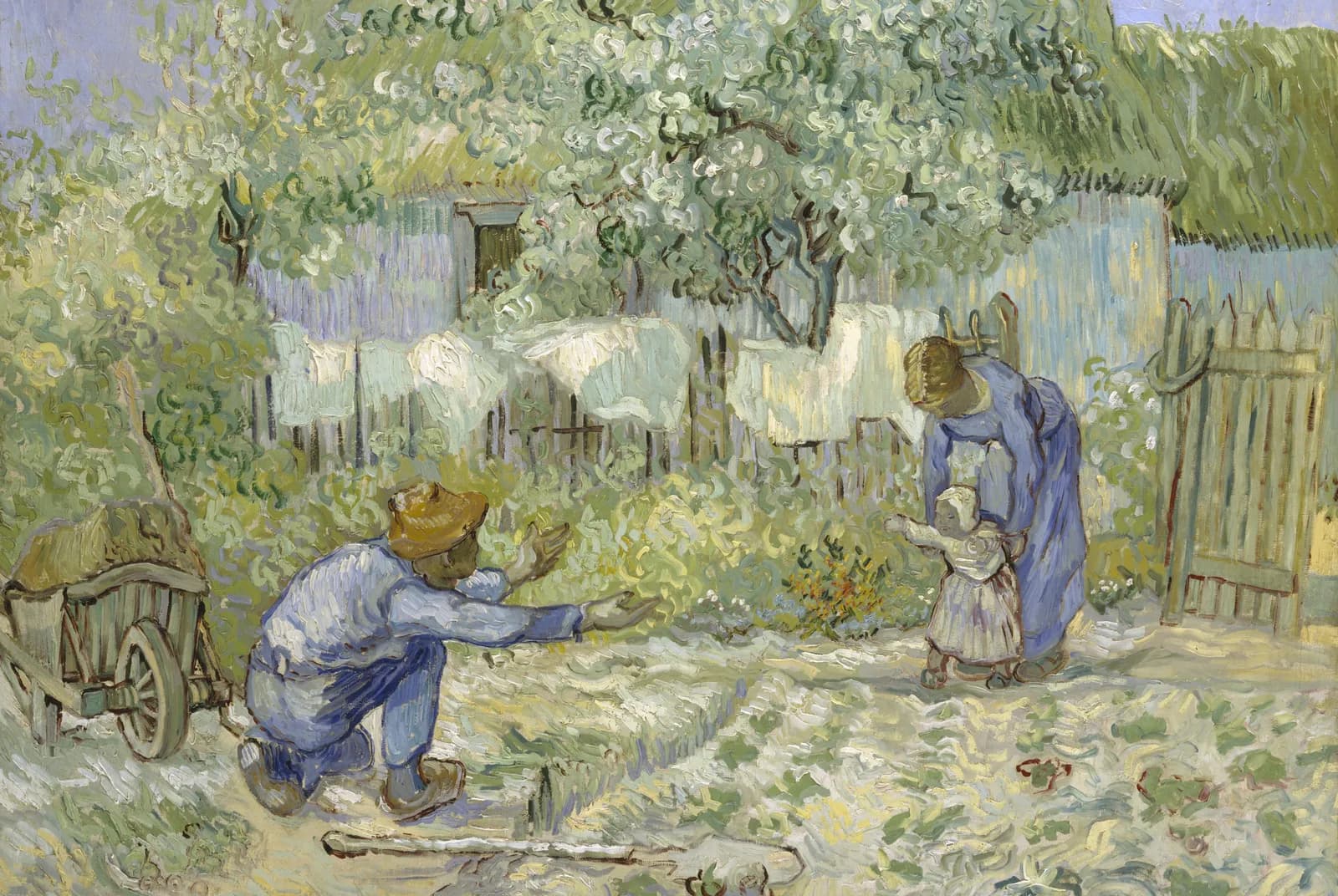 Eerste stappen (naar Millet) – Vincent van Gogh
