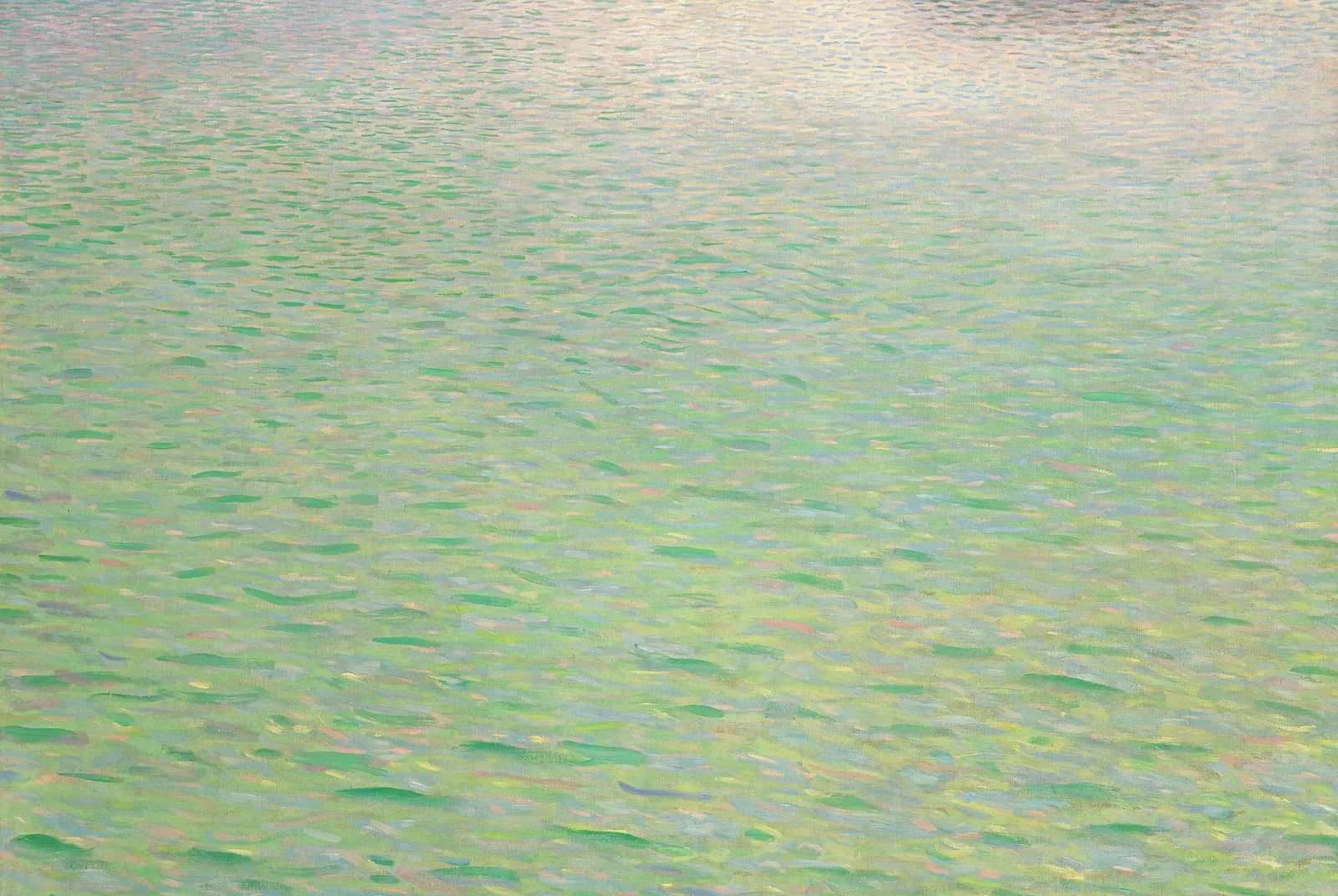 Eiland in de Attersee – Gustav Klimt