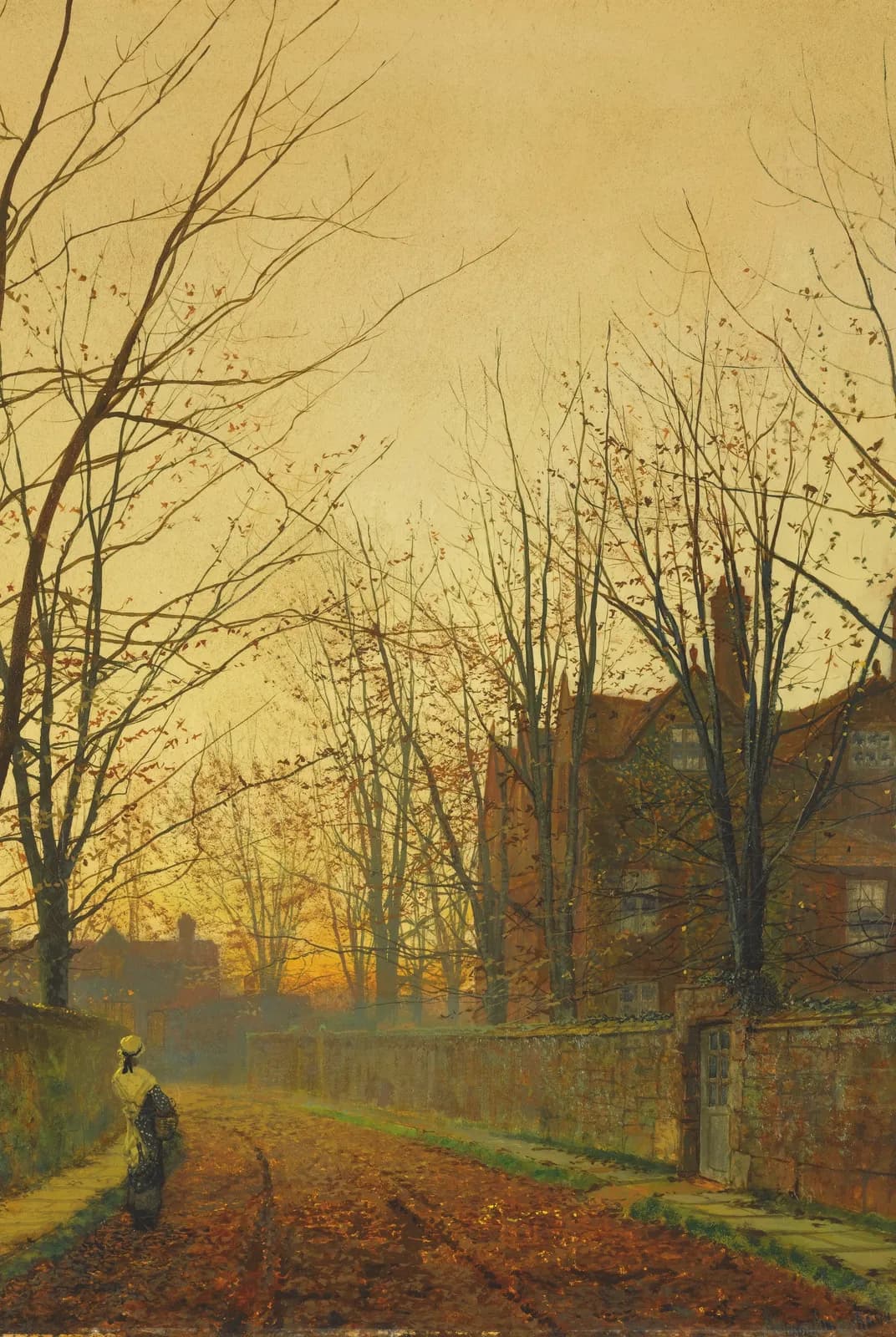 Eind oktober – John Atkinson Grimshaw