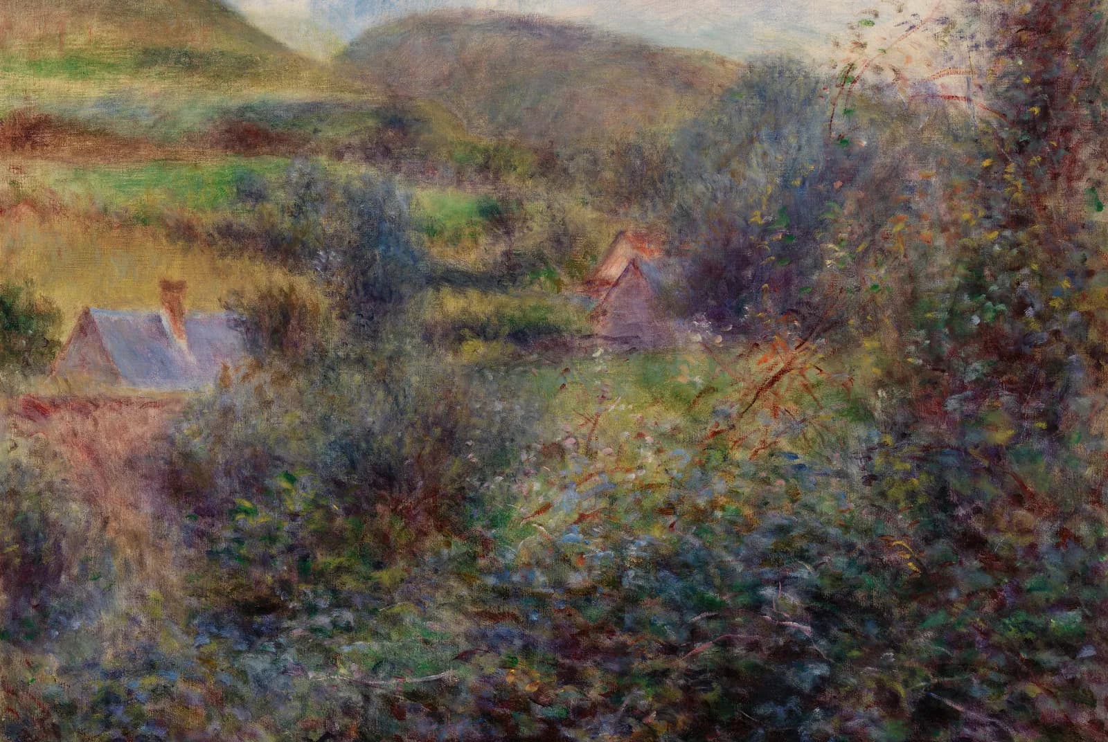 Omgeving van Berneval – Pierre-Auguste Renoir
