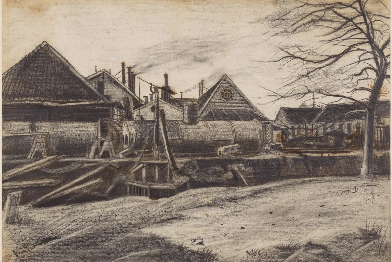 Fabriek – Vincent van Gogh