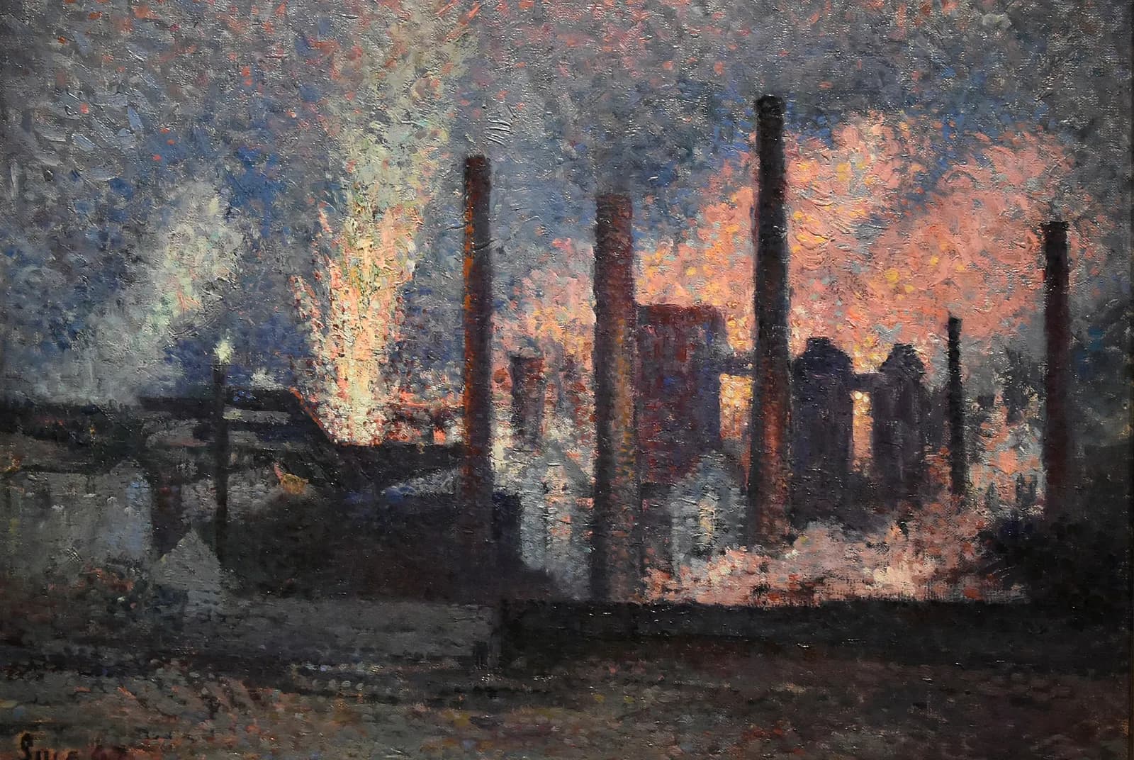 Fabrieken bij Charleroi – Maximilien Luce