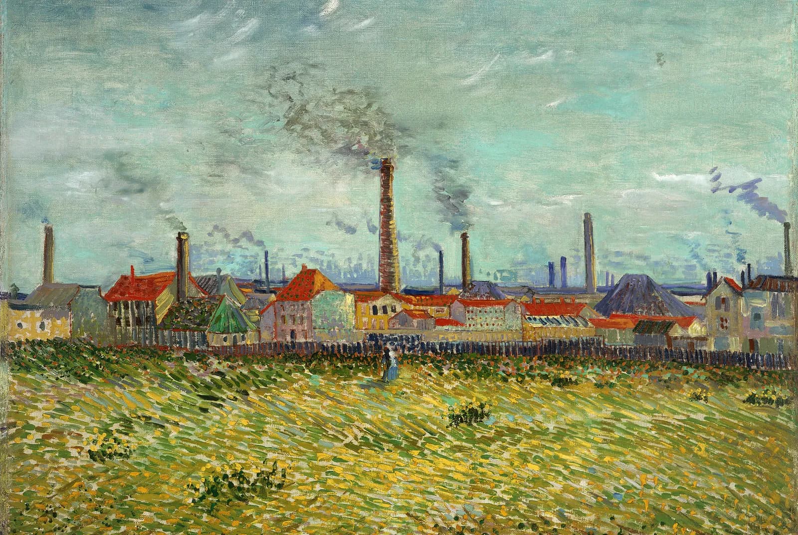 Fabrieken bij Clichy – Vincent van Gogh