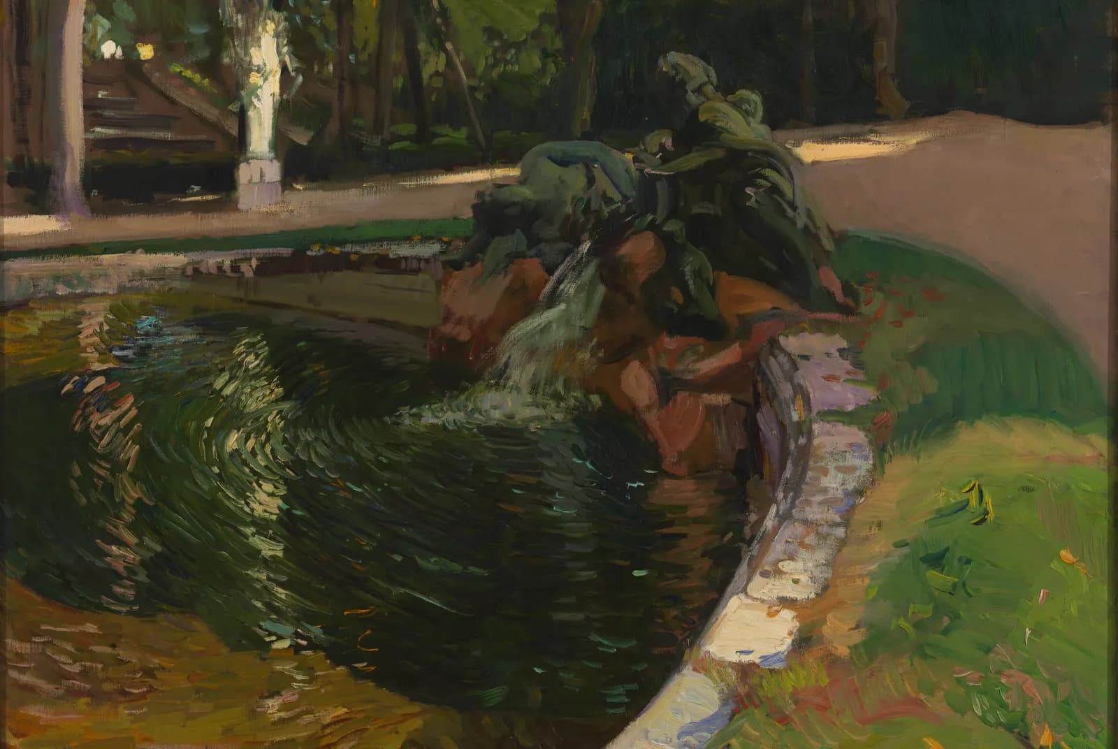 Fontein in het bos van La Granja – Joaquín Sorolla