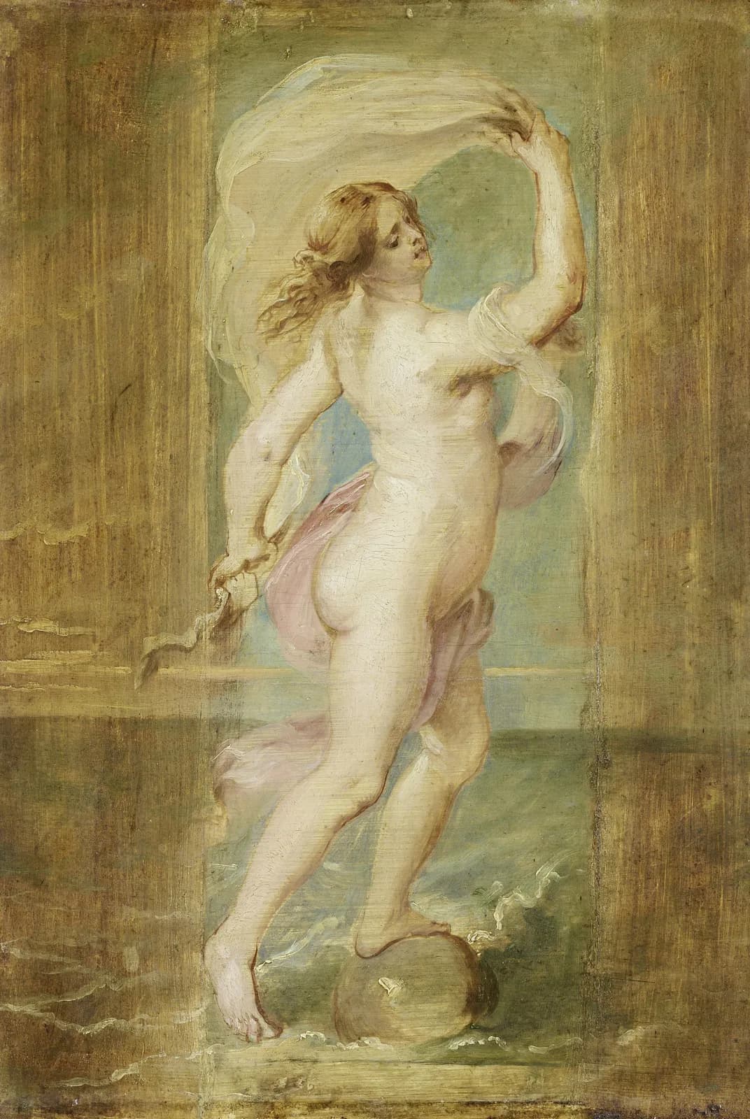 Fortuna, godin van het geluk – Peter Paul Rubens