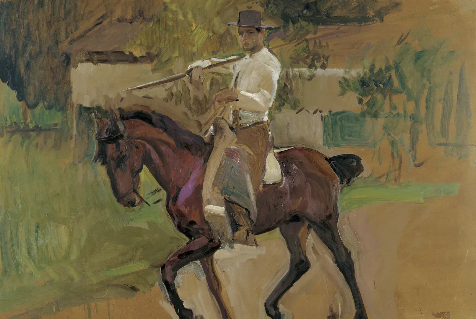 Garrochista, Sevilla – Joaquín Sorolla