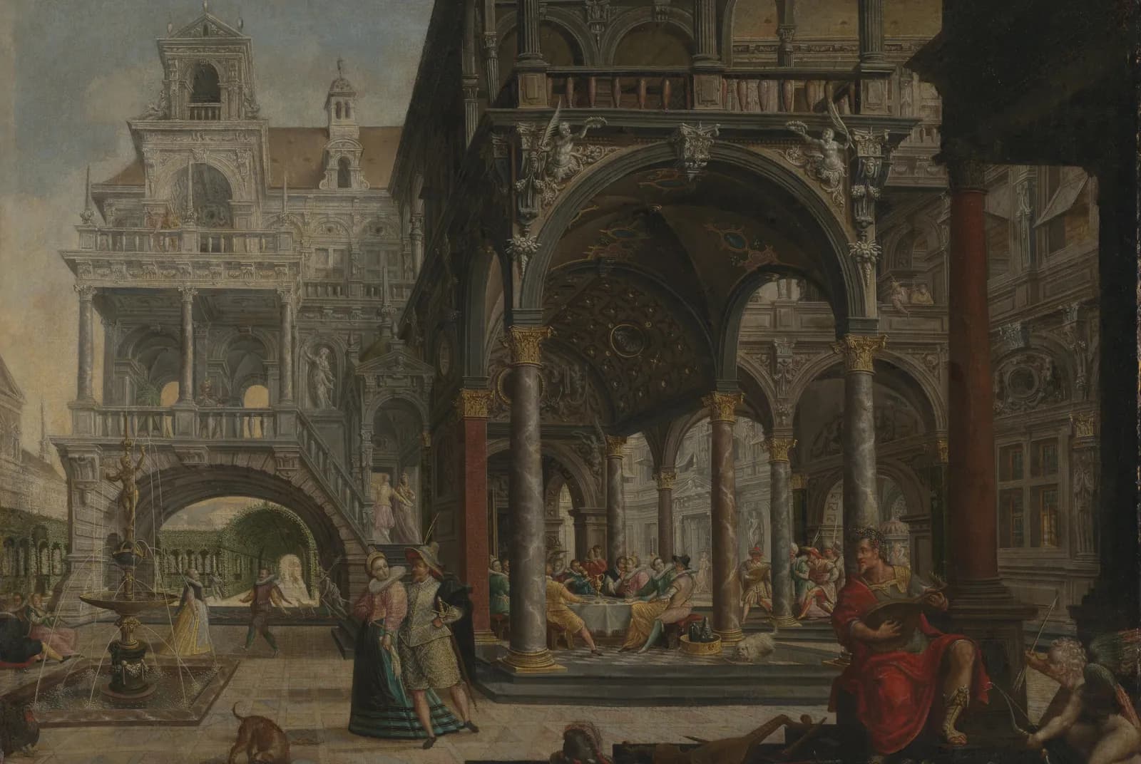 Gefantaseerd renaissancepaleis – Aerts