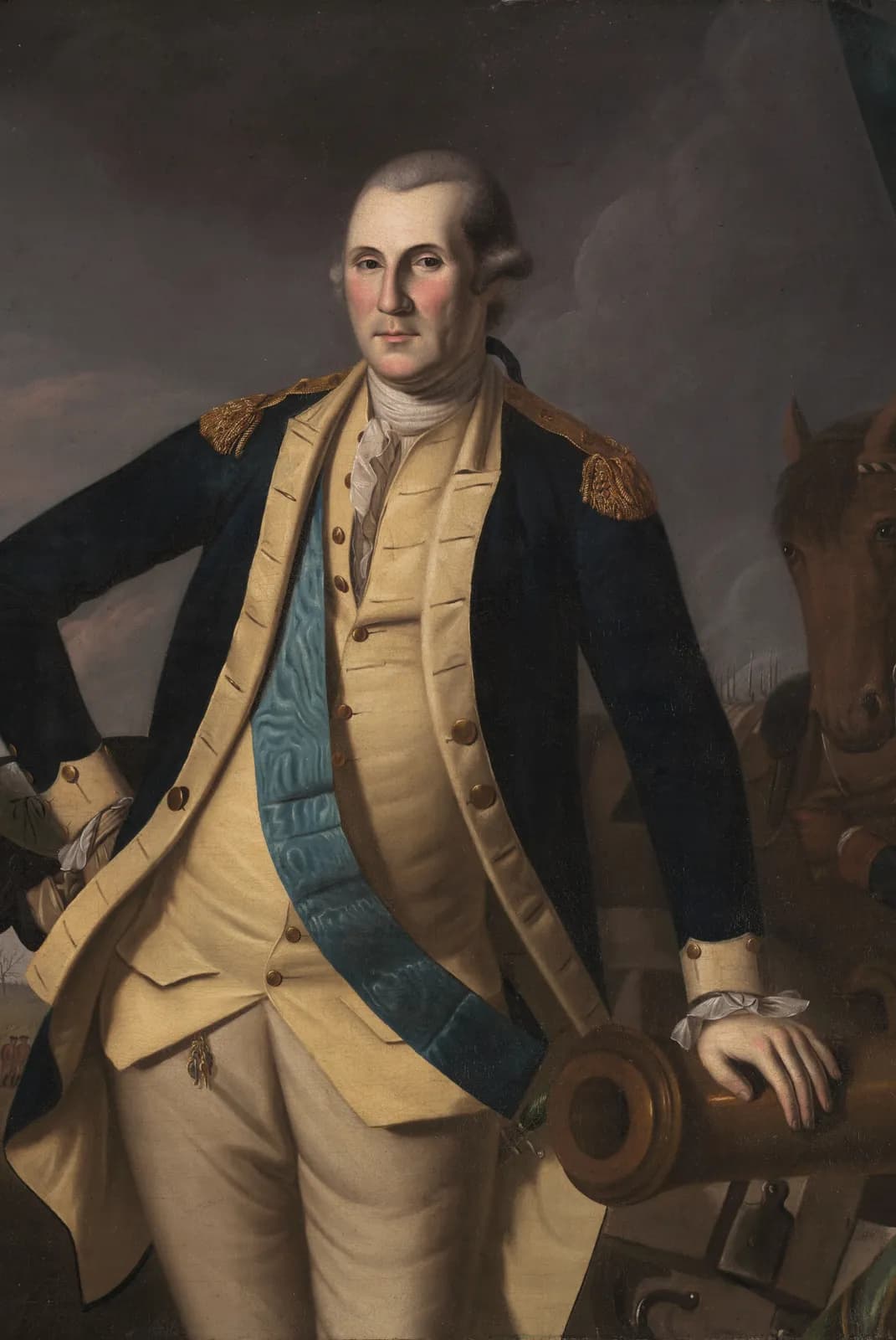 George Washington bij Princeton – Charles Willson Peale