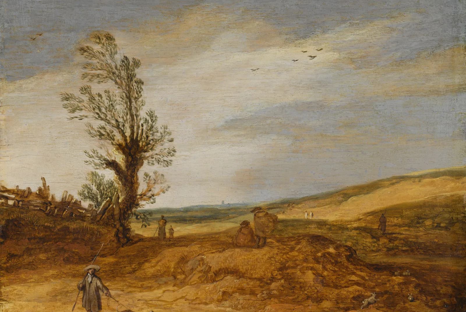 Gezicht in de duinen – Esaias van de Velde