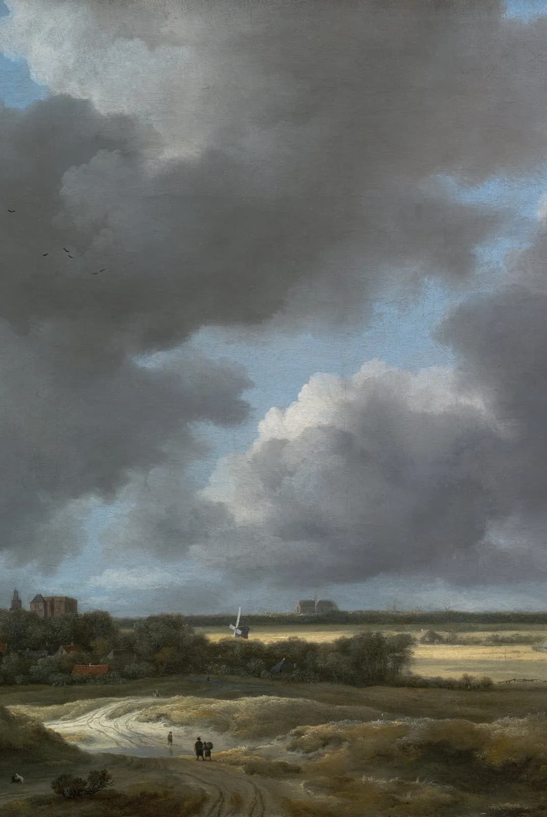 Gezicht op Alkmaar – Jacob van Ruisdael