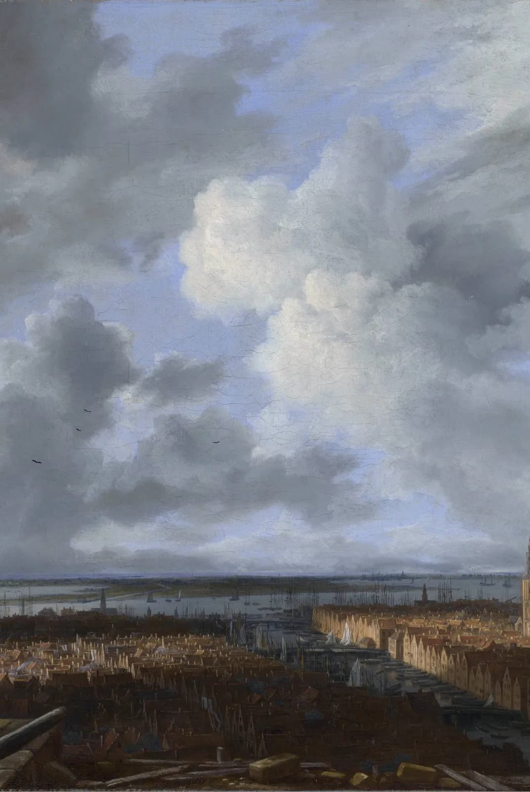 Gezicht op Amsterdam – Jacob van Ruisdael