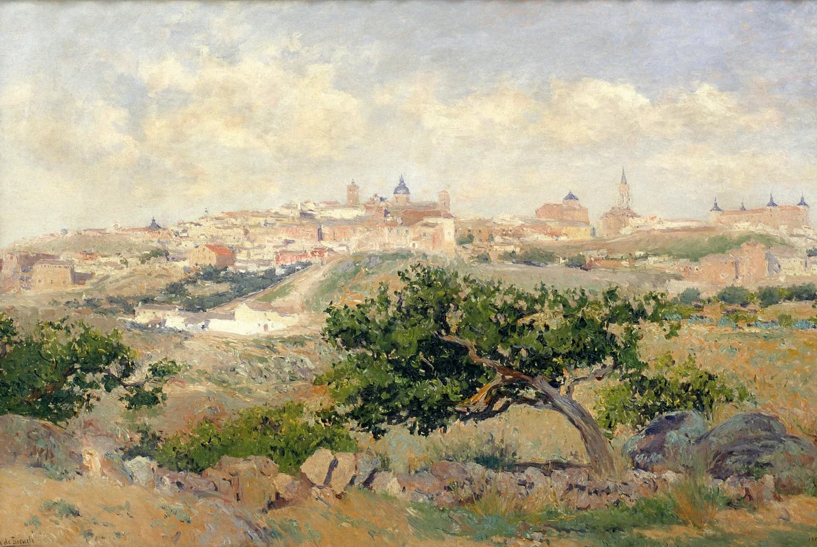 Gezicht op Toledo – Aureliano de Beruete