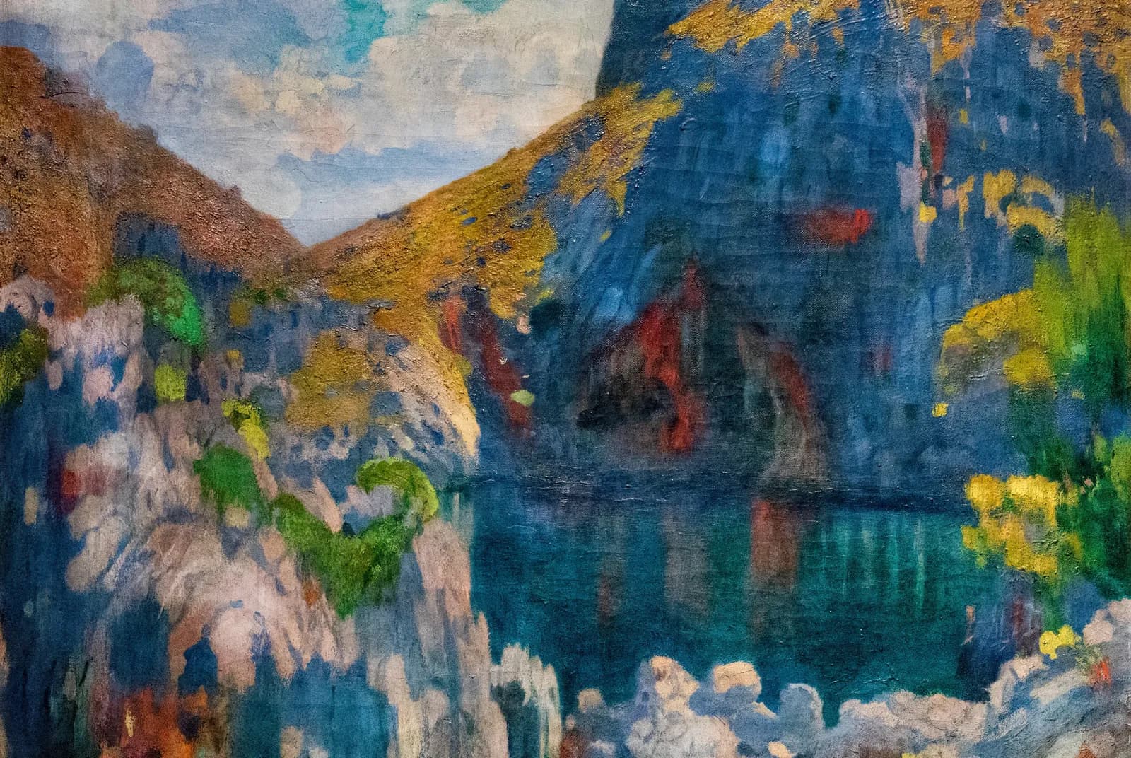 Goud en azuur – Joaquim Mir