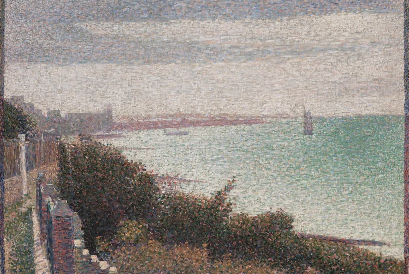 Grandcamp bij avondlicht – Georges Seurat