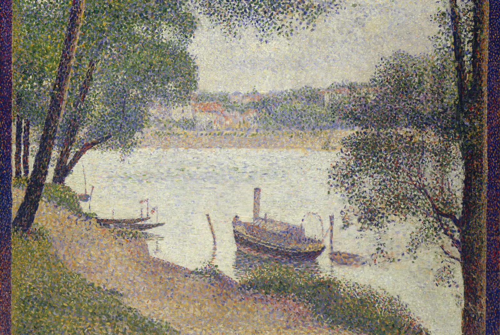Grijze dag op de Grande Jatte – Georges Seurat
