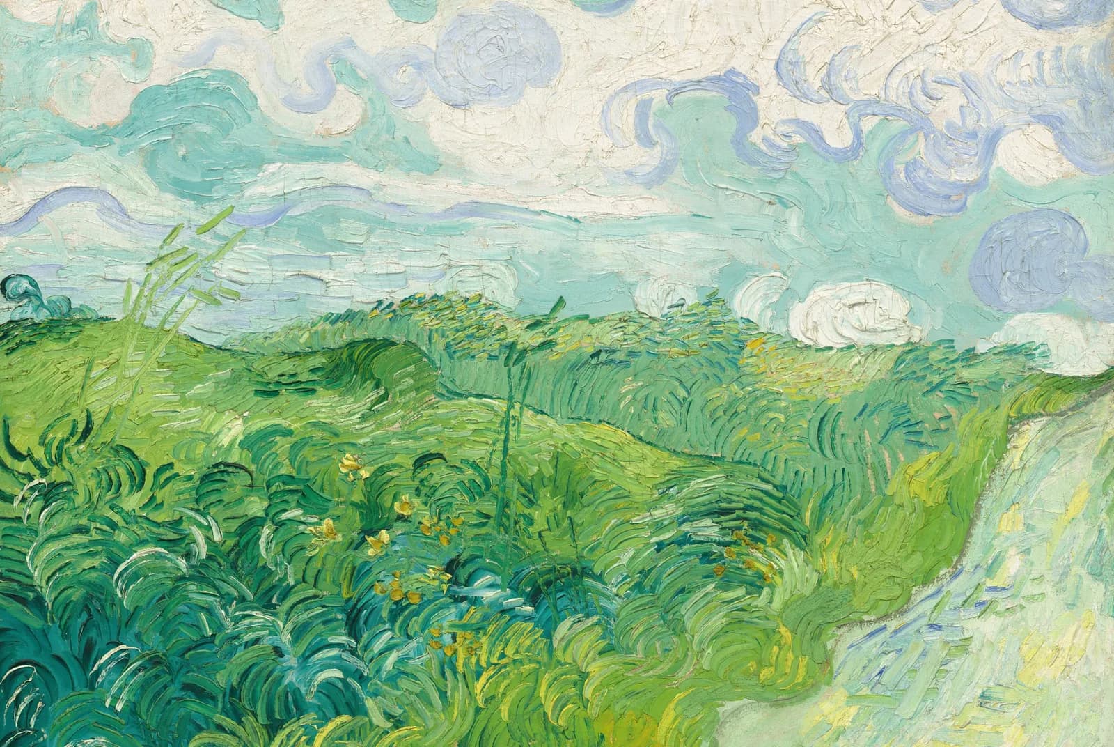 Groene korenvelden, Auvers – Vincent van Gogh