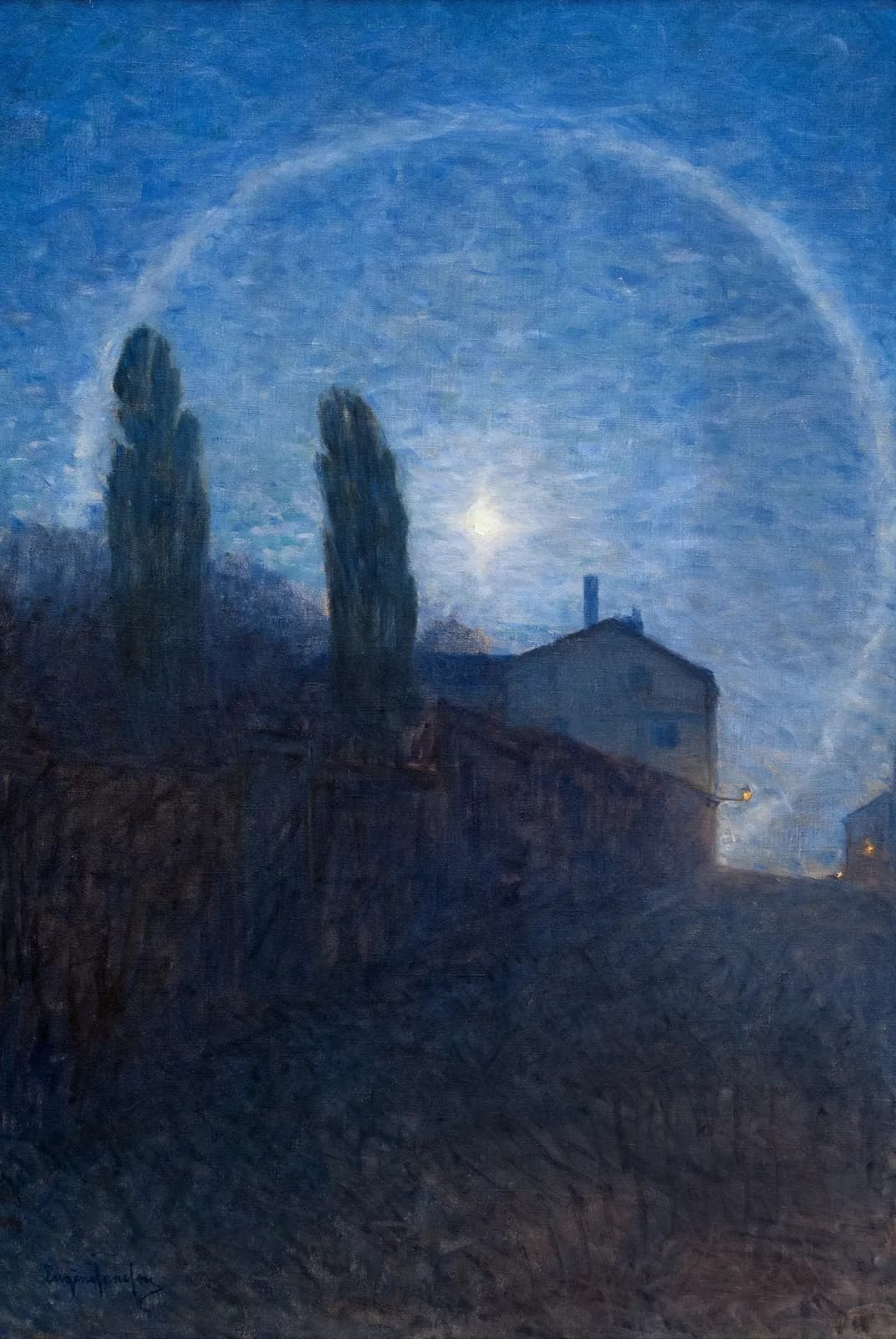 Halo om de maan – Eugène Jansson
