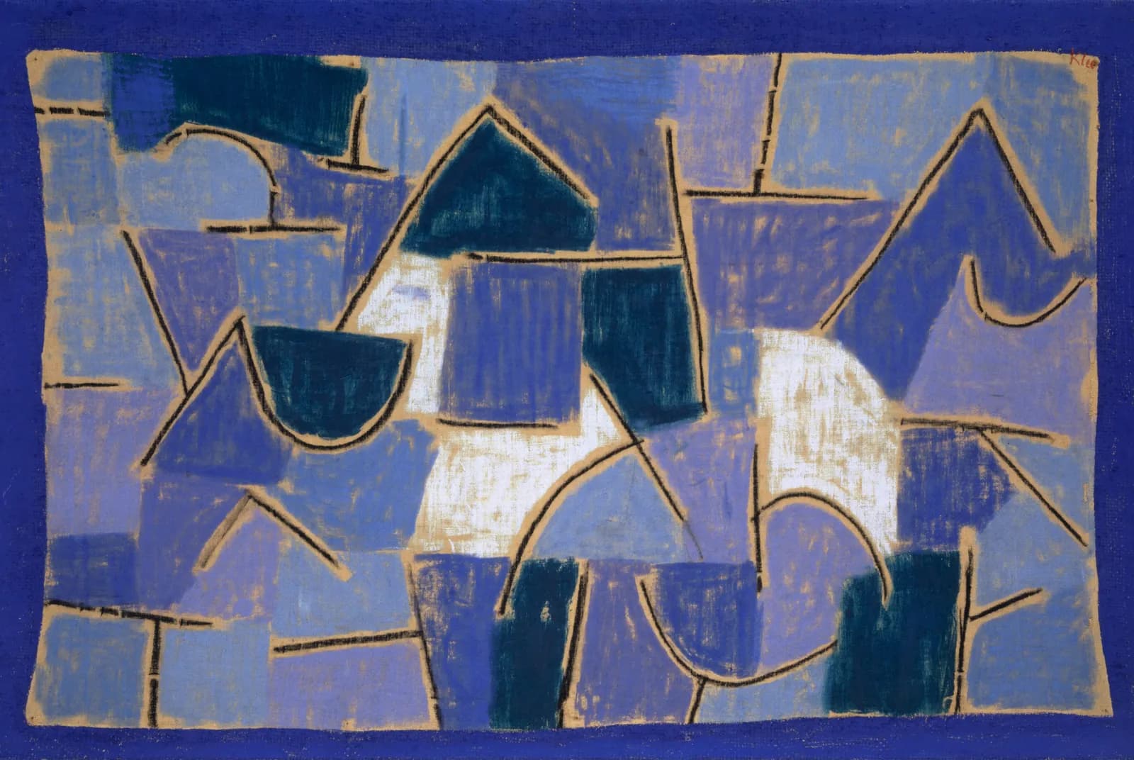 Harmonie in Blauw – Paul Klee