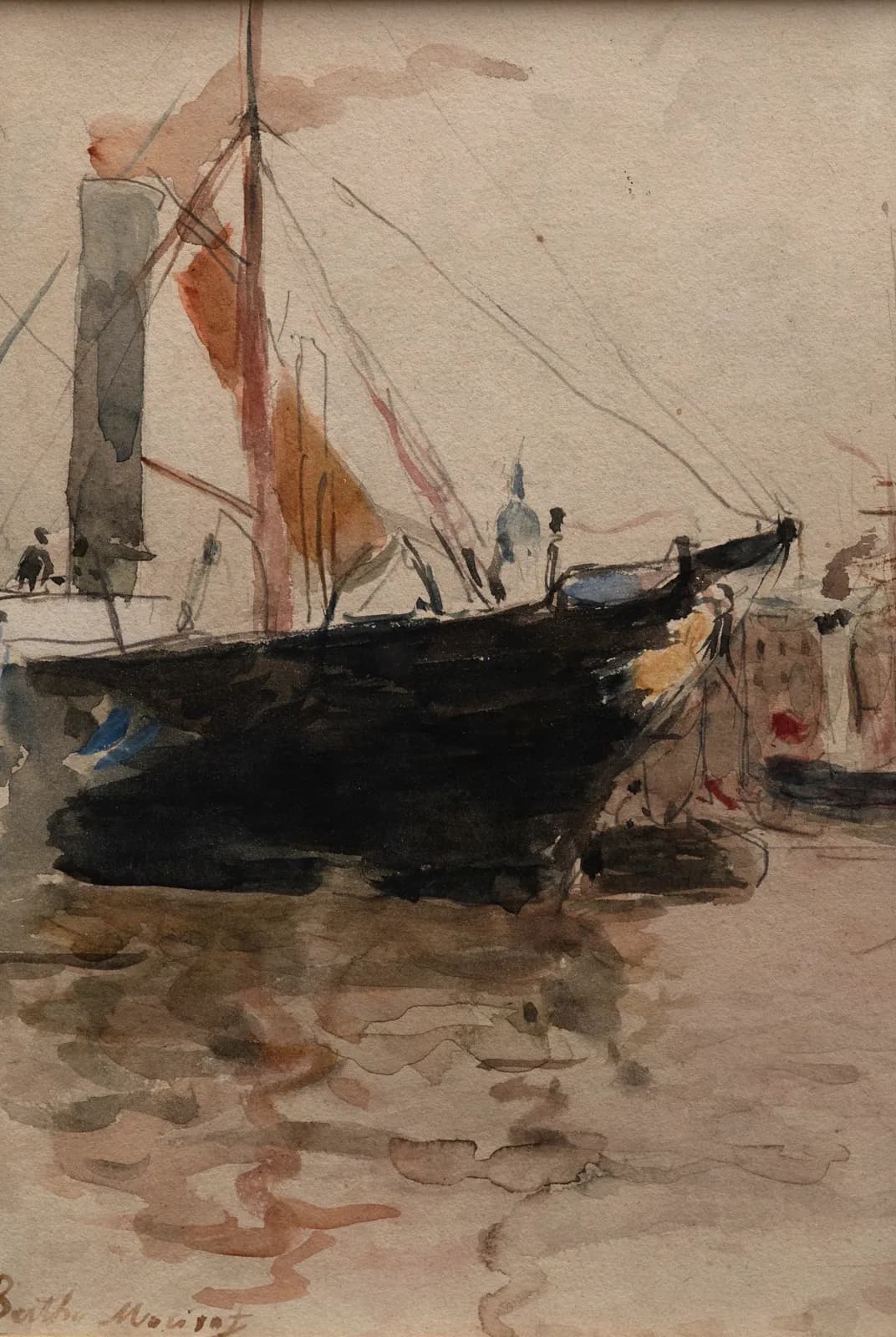 Haven op het eiland Wight – Berthe Morisot