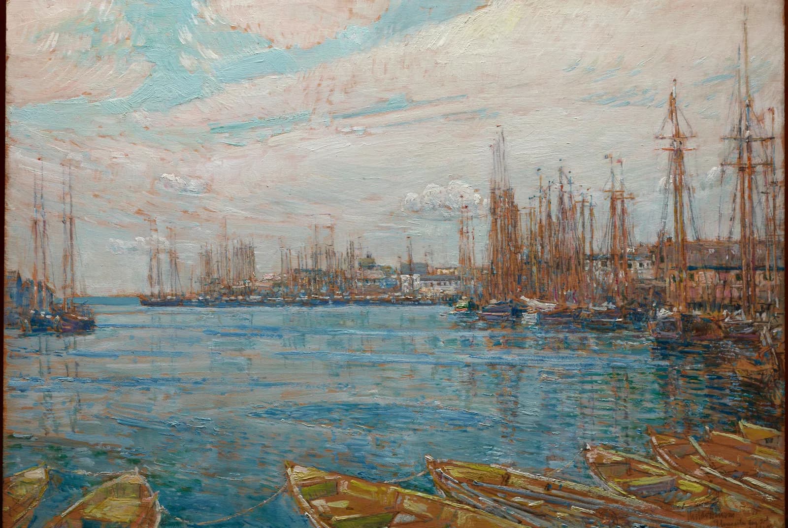 Haven van duizend masten – Childe Hassam