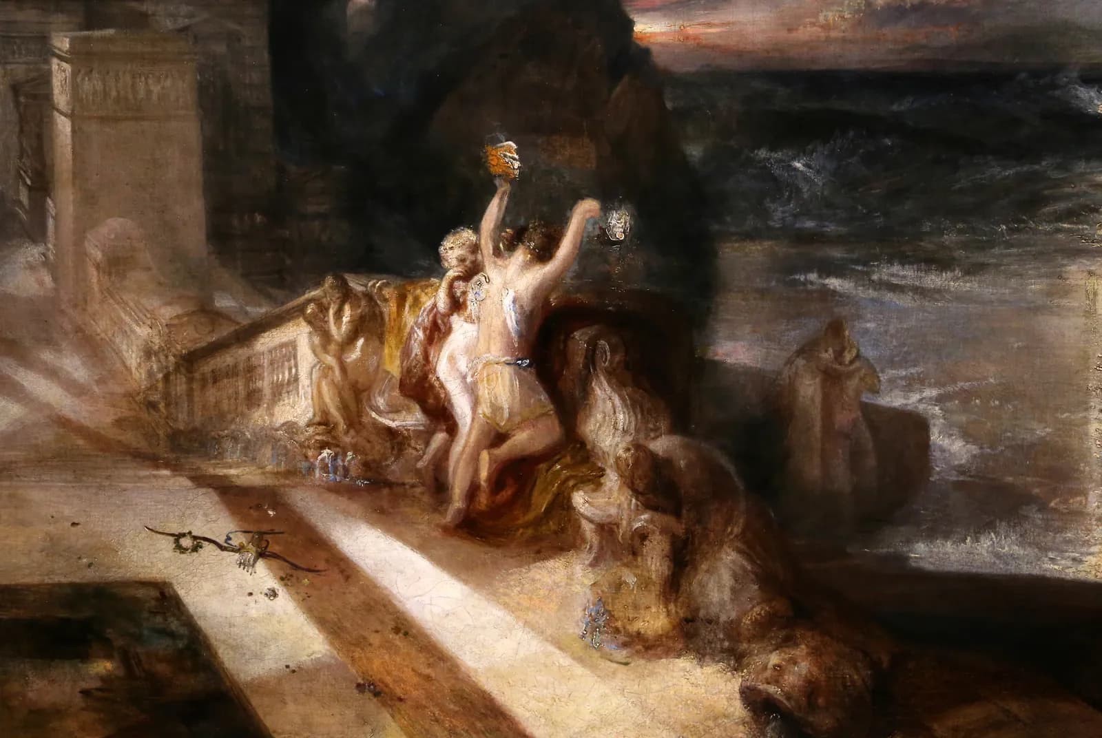 Het afscheid van Hero en Leander – J.M.W. Turner