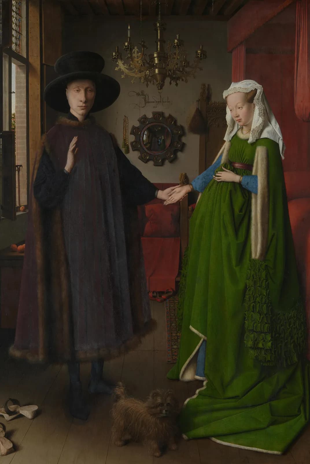 Het Arnolfini-portret – Jan van Eyck
