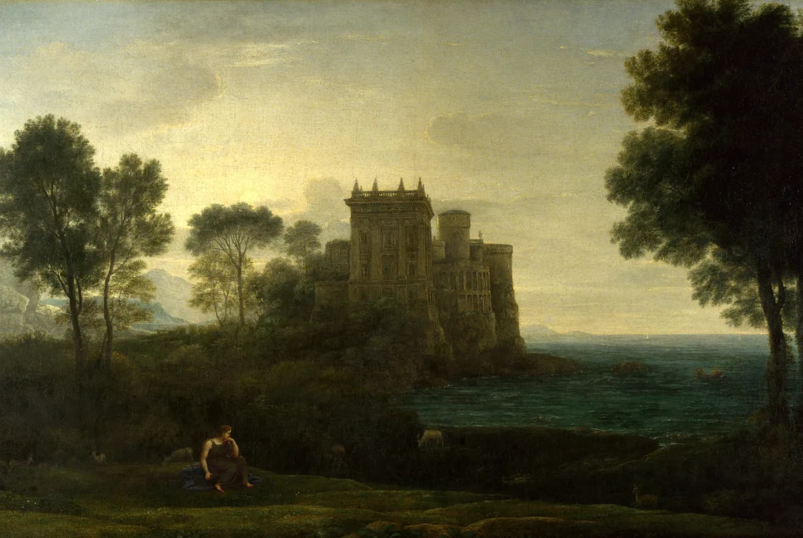 Het betoverde kasteel – Claude Lorrain