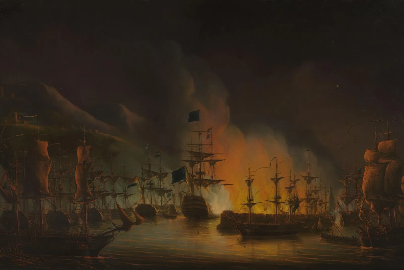 Het bombardement van Algiers – Departement van Marine