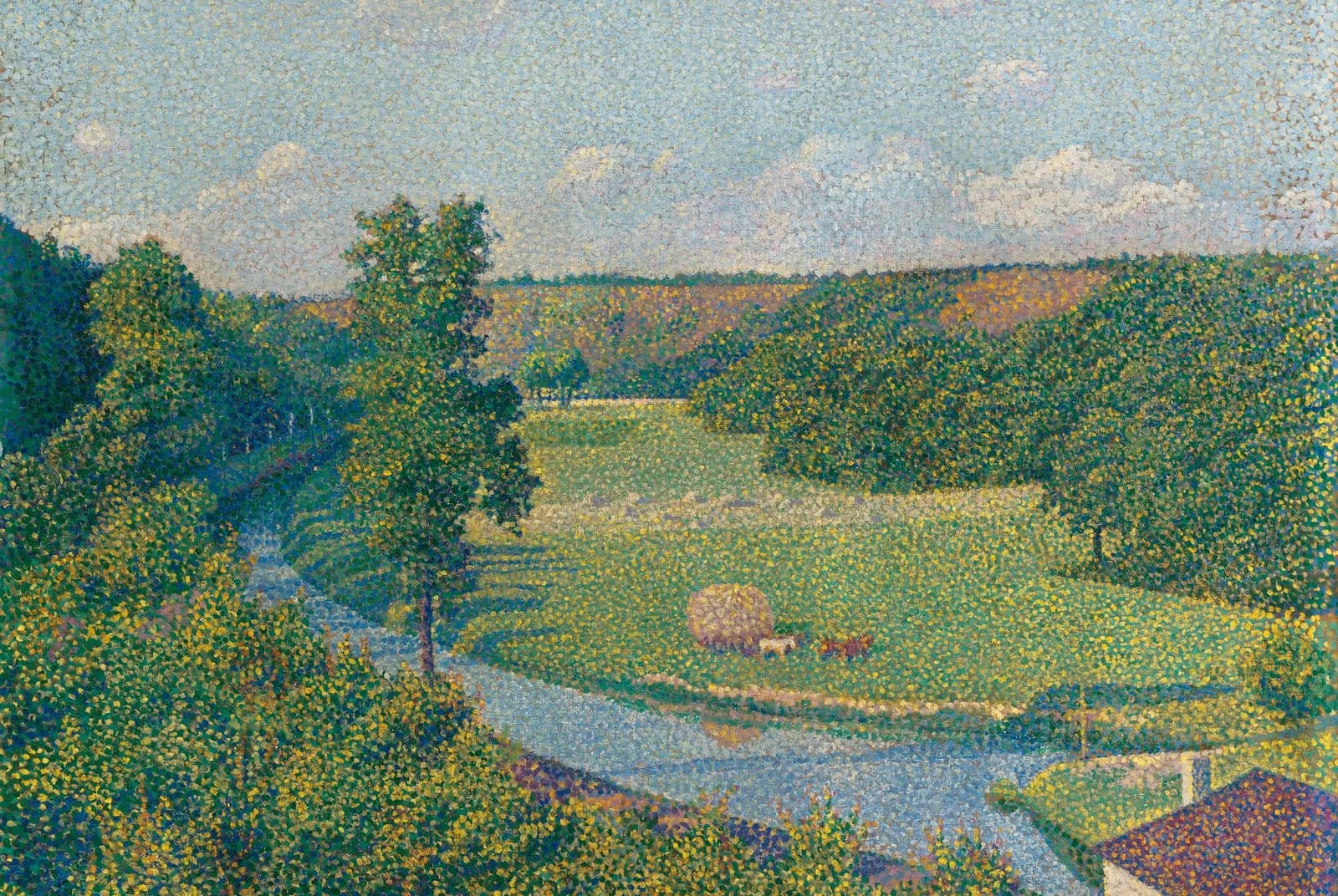 Het dal van de Samber – Théo van Rysselberghe