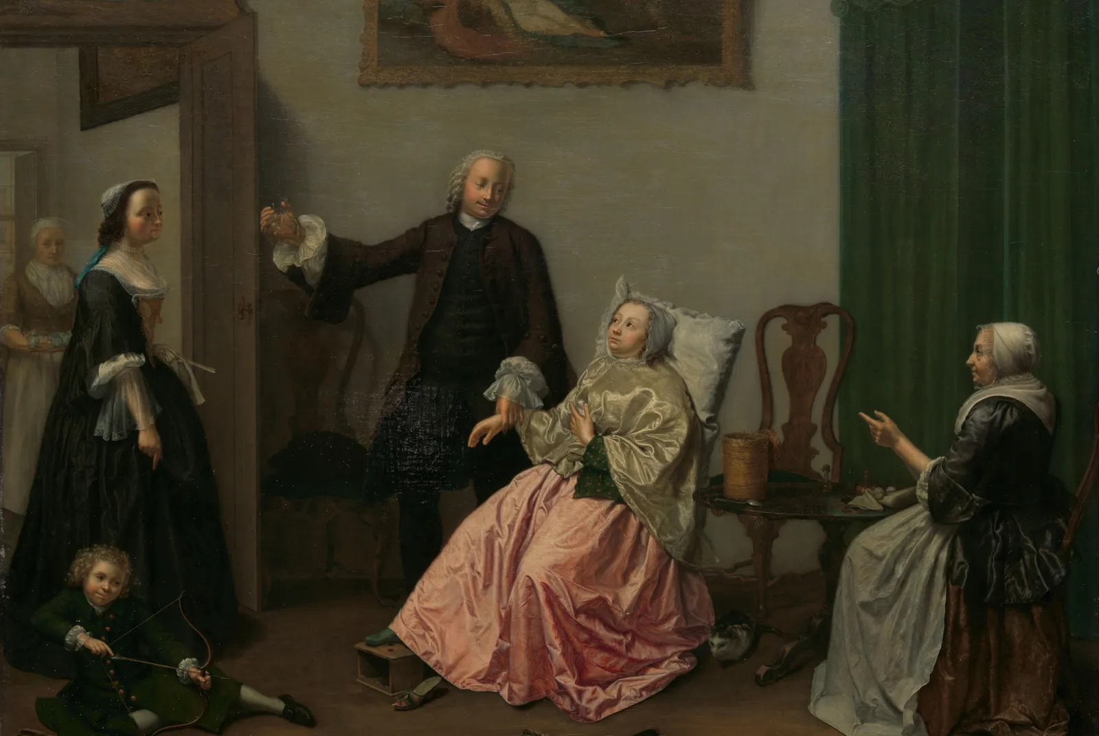 Het doktersbezoek – Elisabeth Geertruida Wassenbergh