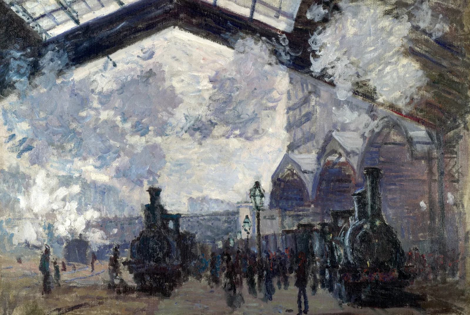 Het Gare Saint-Lazare – Claude Monet