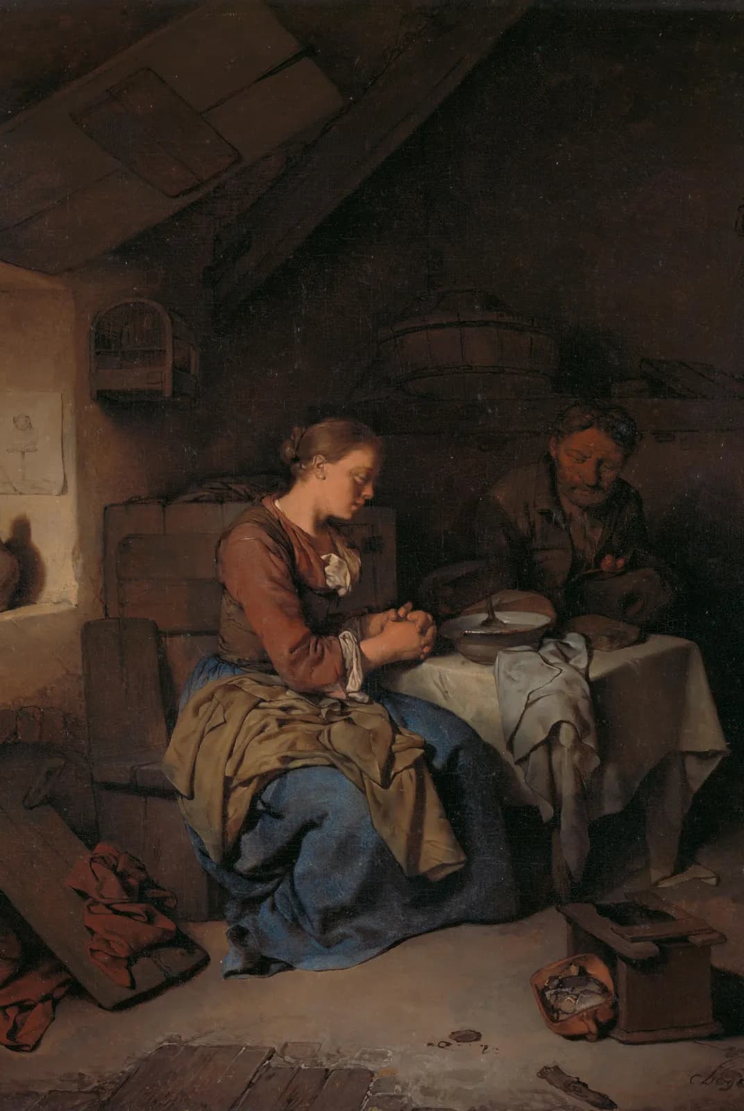 Het gebed voor de maaltijd – Bega