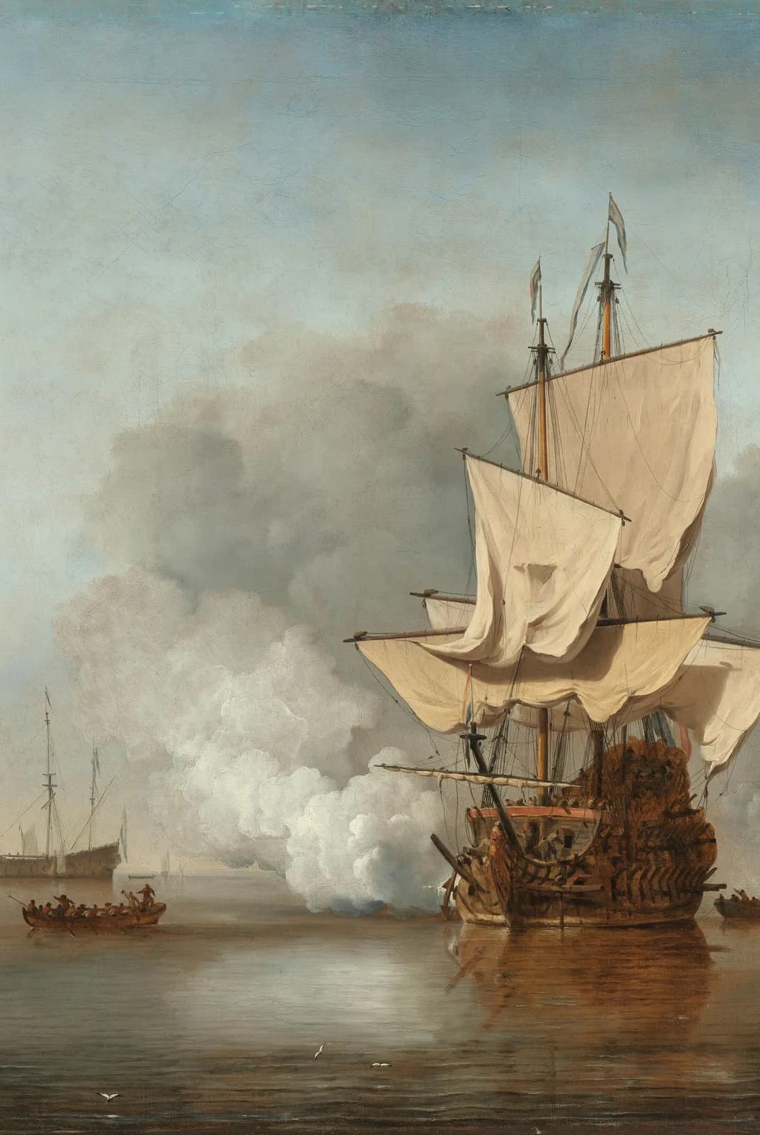 Het kanonschot – Willem van de Velde