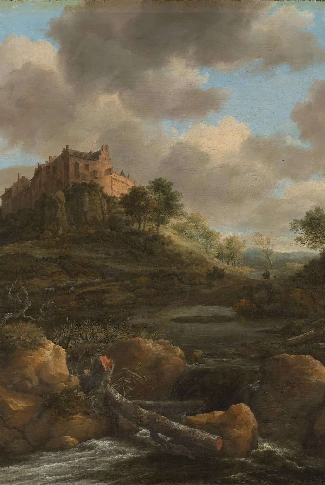Het Kasteel van Bentheim – Jacob van Ruisdael