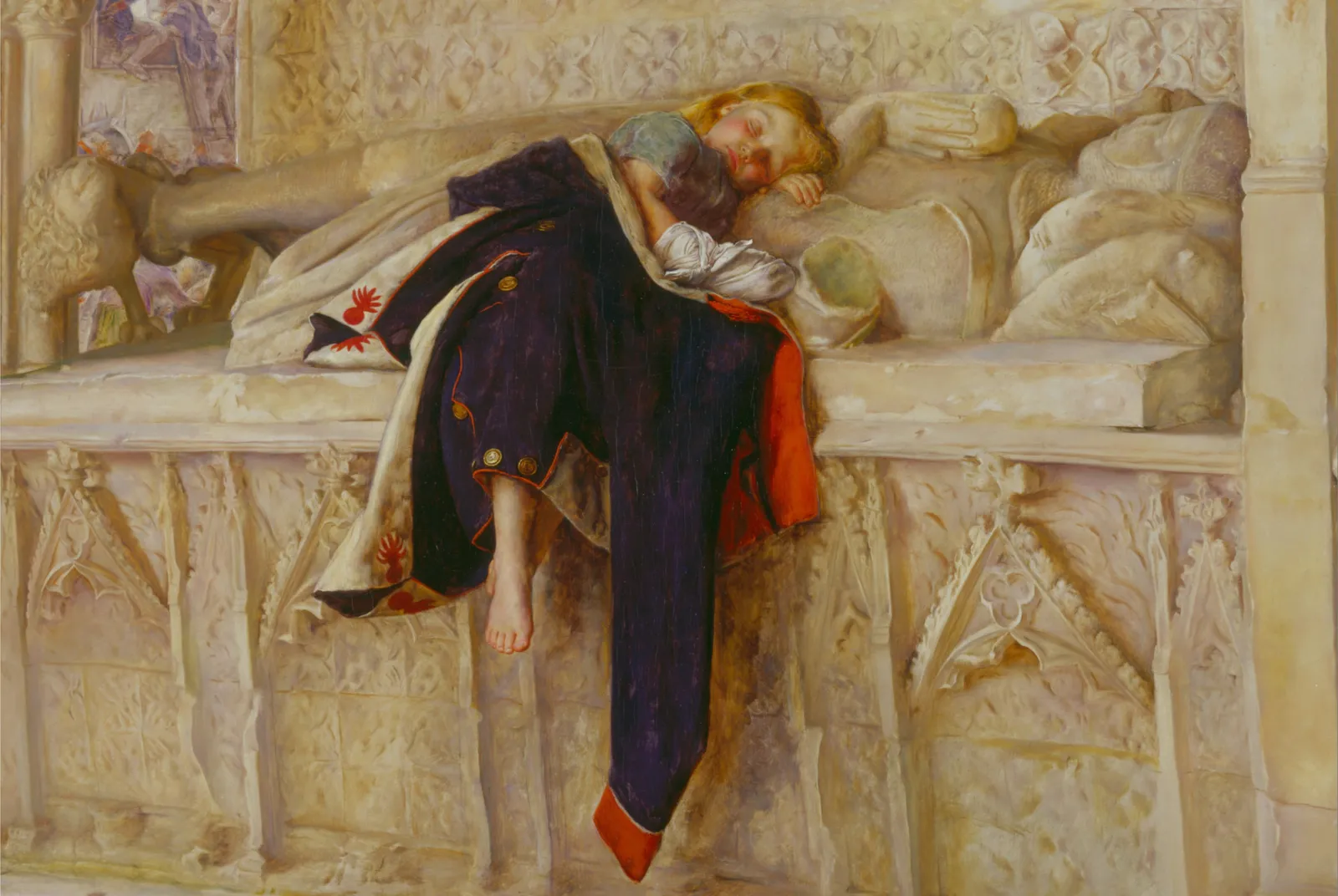 Het kind van het regiment – John Everett Millais