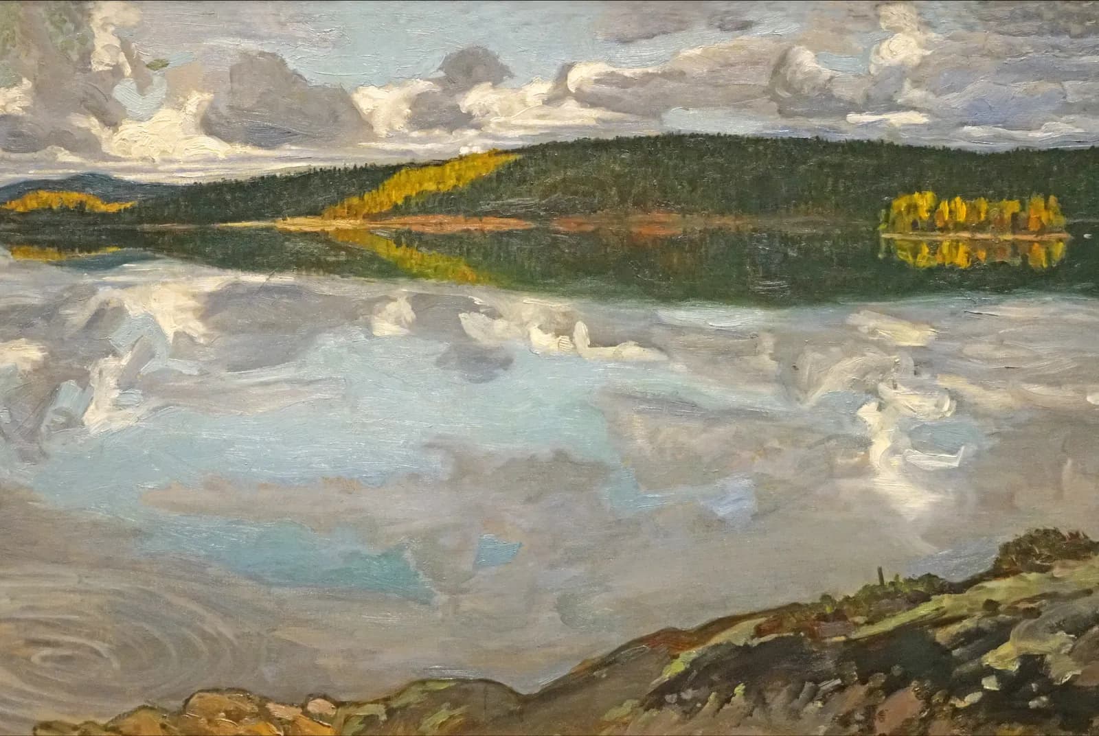 Het meer van Ruovesi – Akseli Gallen-Kallela