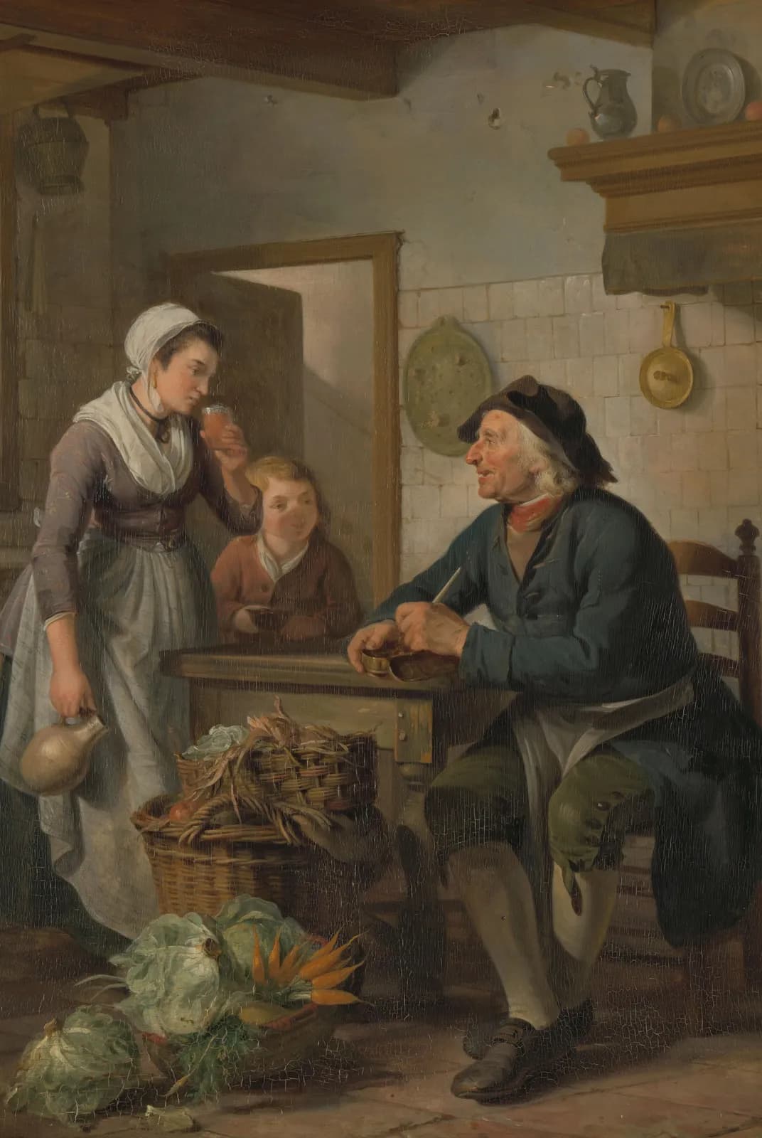 Het ochtendbezoek – Adriaan de Lelie